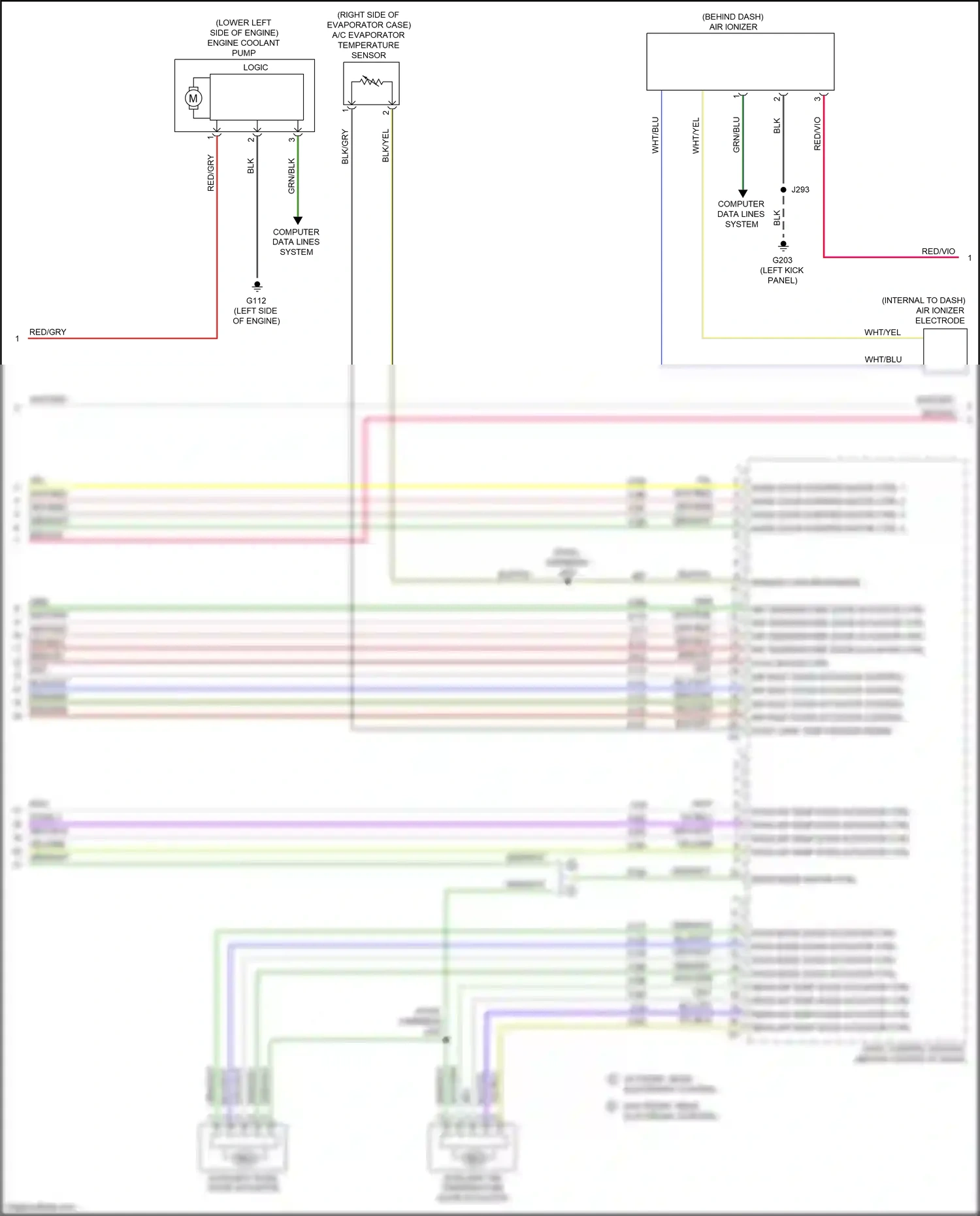 Cadillac XT5 I facelift (2019-2024) sensor low reference wiring diagram  (1 of 1)