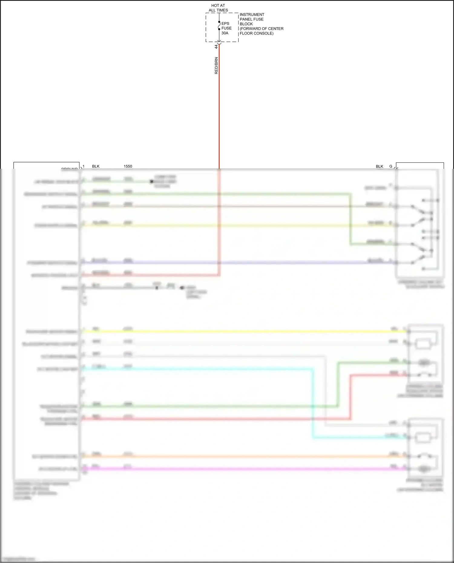 Cadillac XT5 I (2016-2019) computer data lines system wiring diagram  (26 of 83)