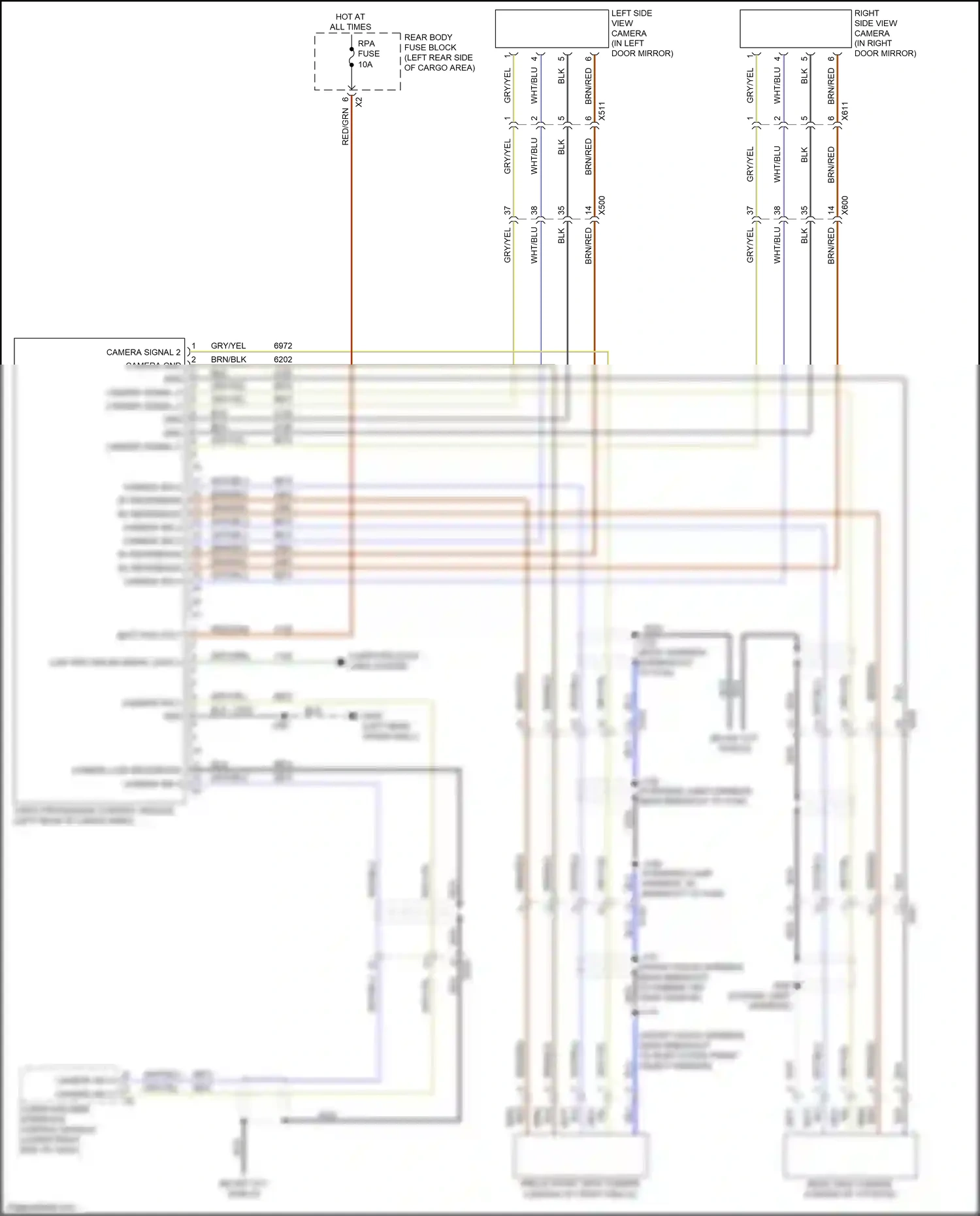 Cadillac XT5 I (2016-2019) computer data lines system wiring diagram  (51 of 83)
