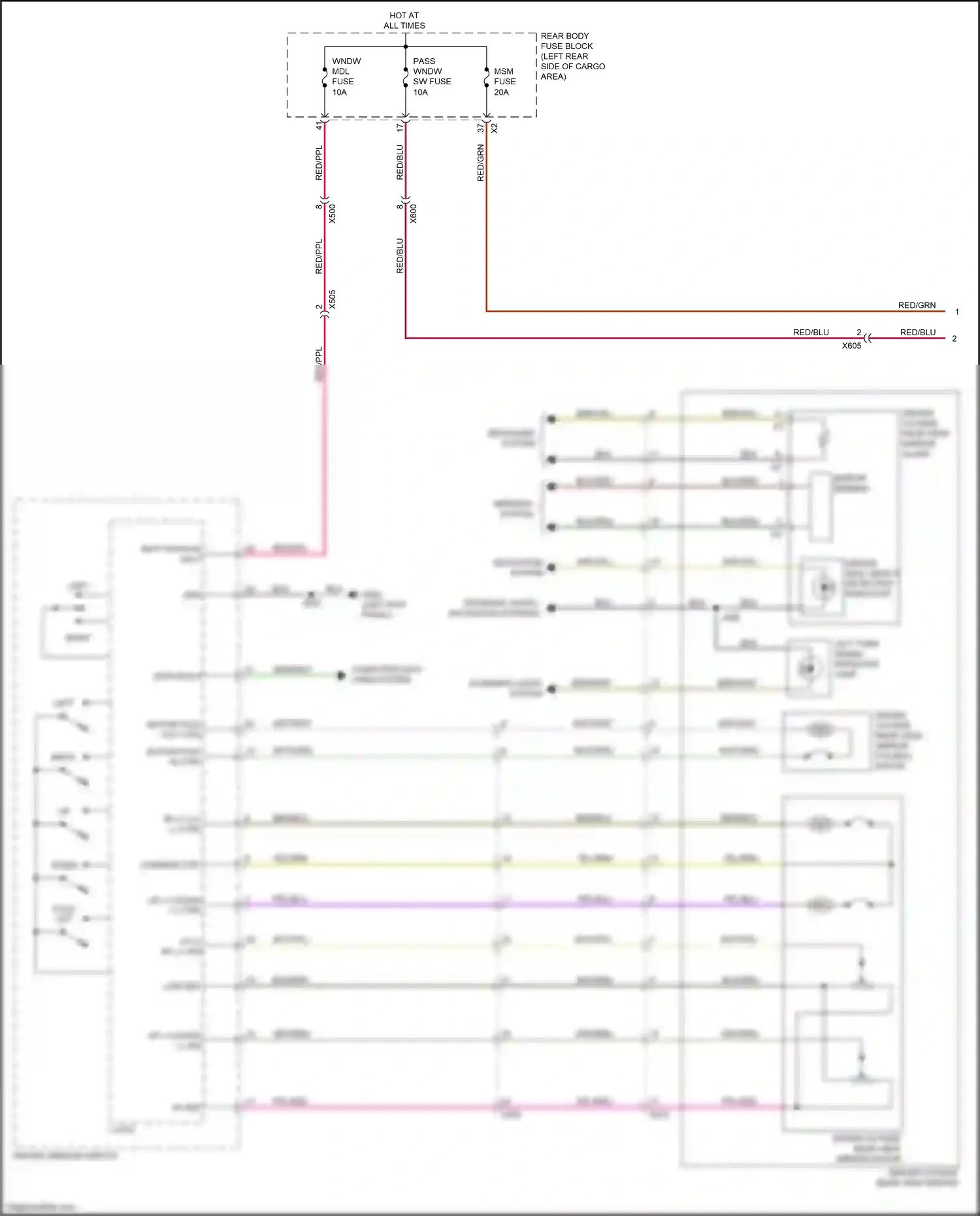 Cadillac XT5 I (2016-2019) computer data lines system wiring diagram  (74 of 83)