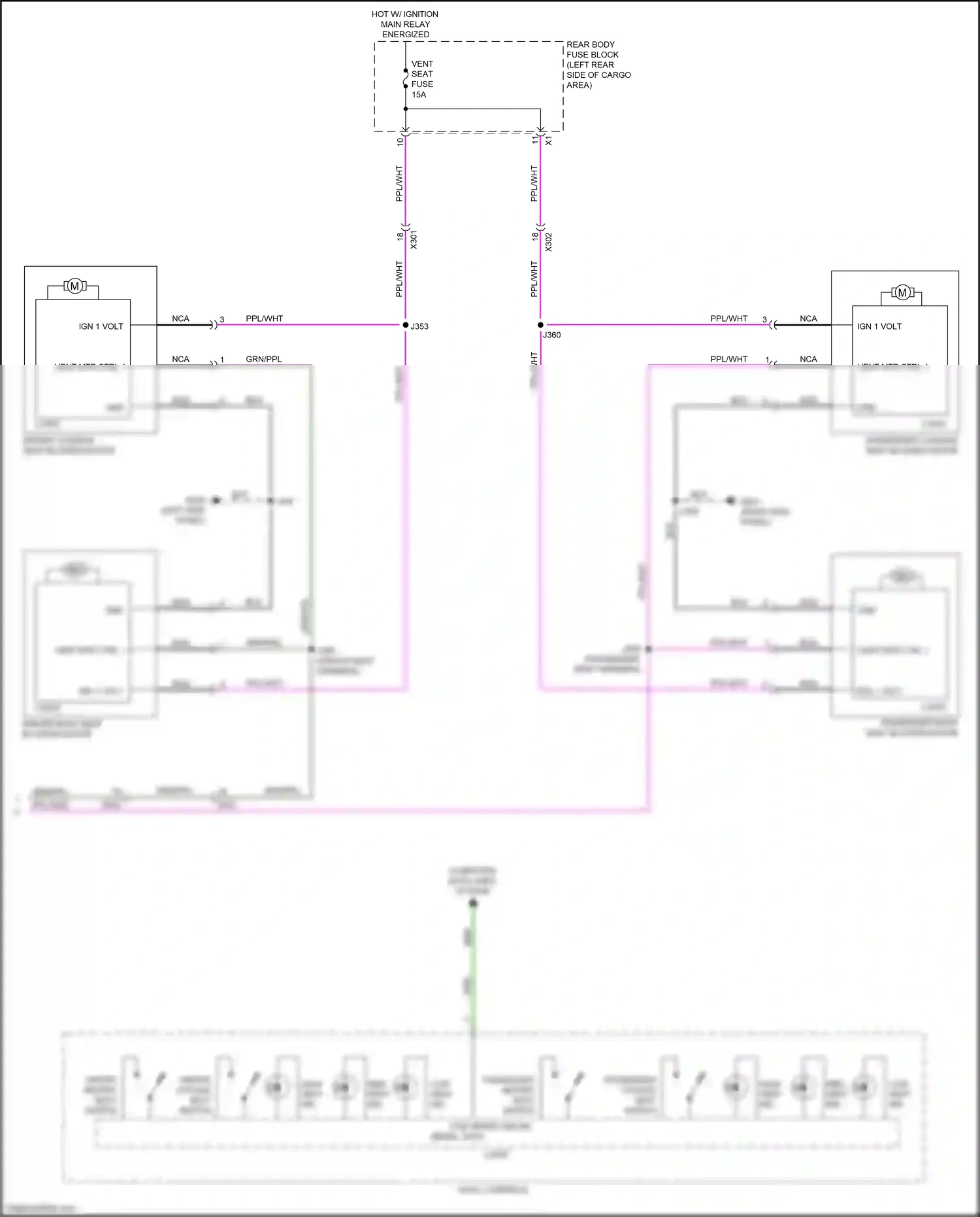 Cadillac XT5 I (2016-2019) computer data lines system wiring diagram  (66 of 83)