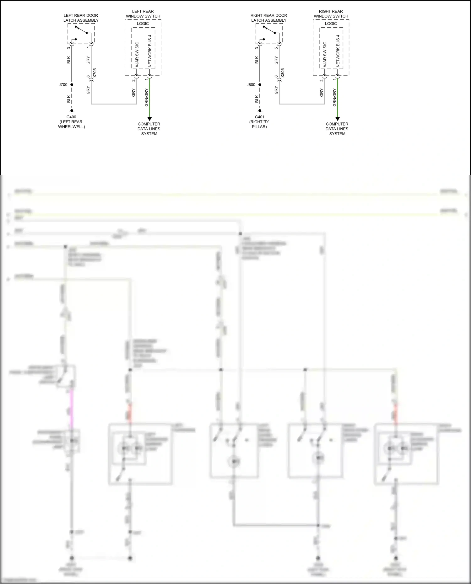 Cadillac XT5 I (2016-2019) computer data lines system wiring diagram  (63 of 83)
