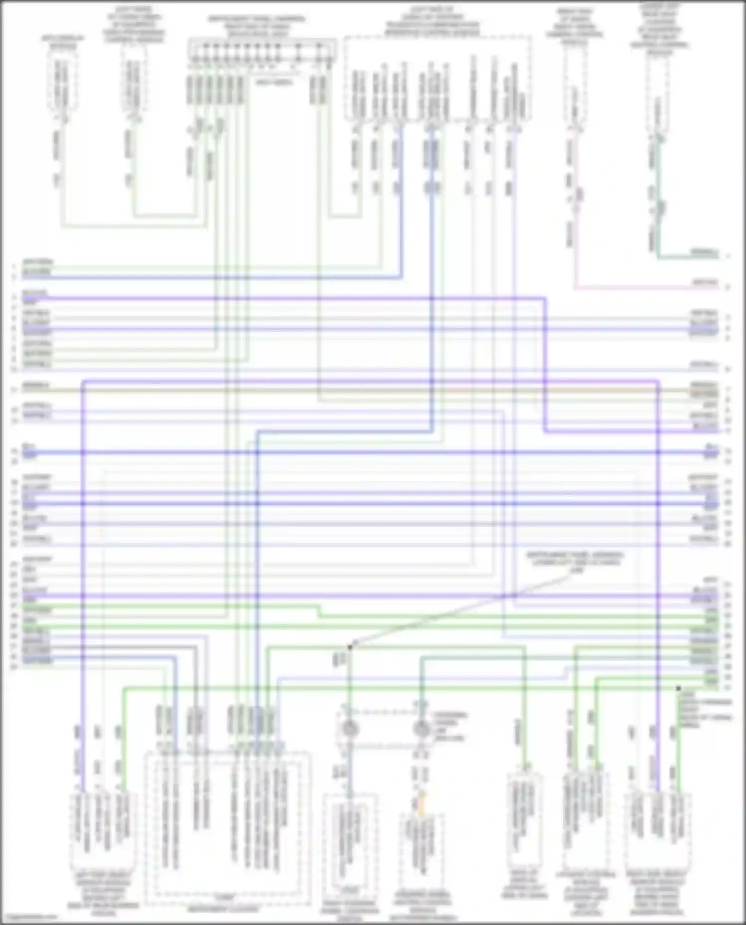 XT6 Cadillac I (2019-2024): Computer data lines circuit (3 of 10)