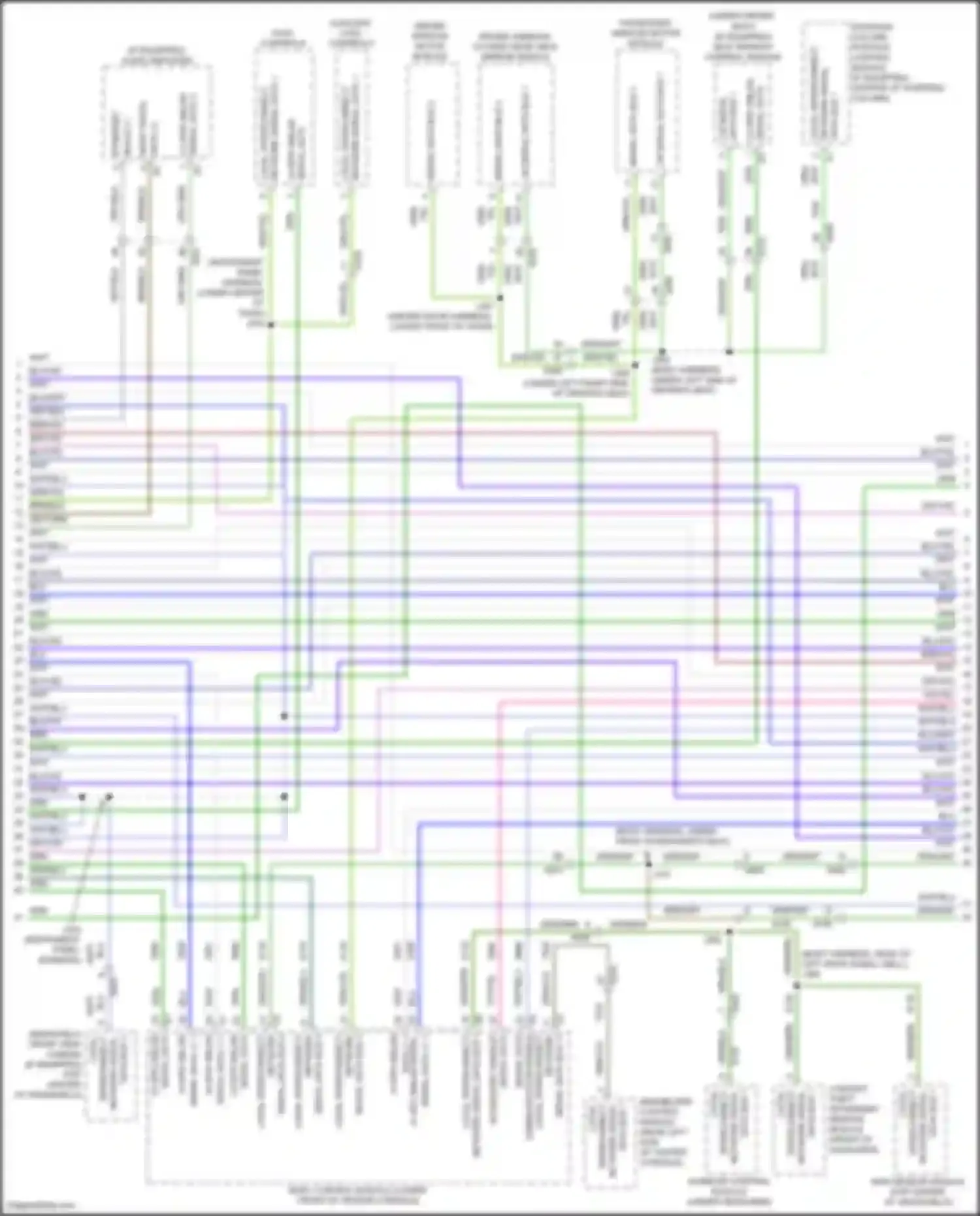 XT6 Cadillac I (2019-2024): Computer data lines circuit (5 of 10)