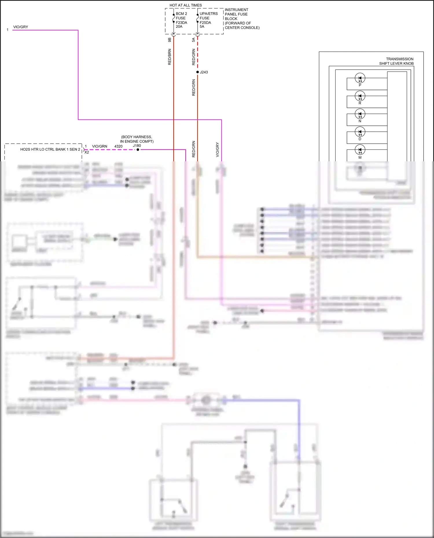 Cadillac XT6 I (2019-2024) computer data lines system wiring diagram  (41 of 106)