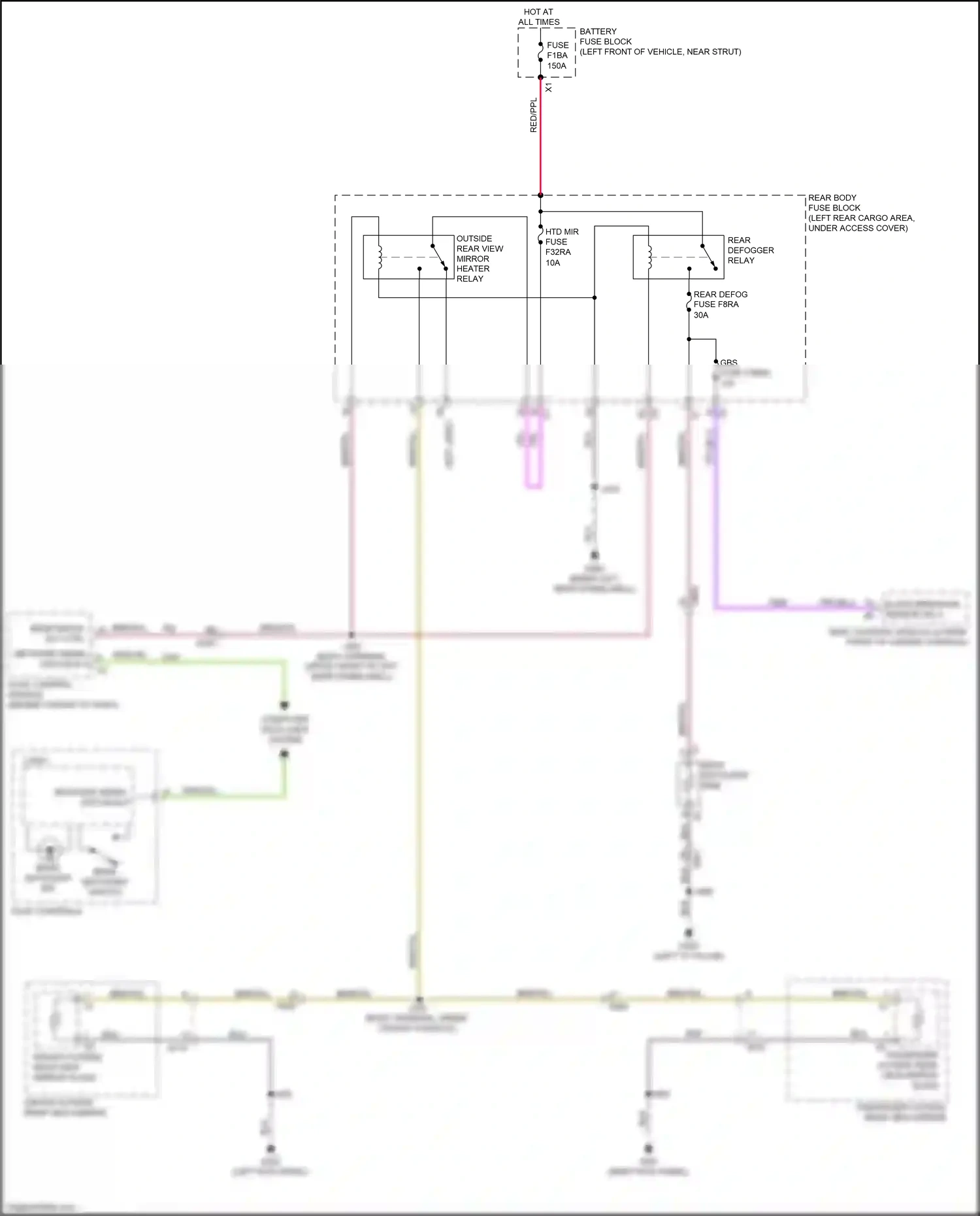 Cadillac XT6 I (2019-2024) computer data lines system wiring diagram  (66 of 106)