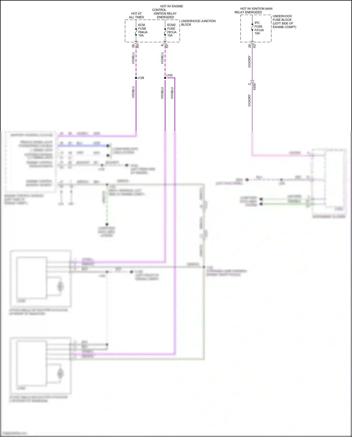 Cadillac XT6 I (2019-2024) computer data lines system wiring diagram  (21 of 106)