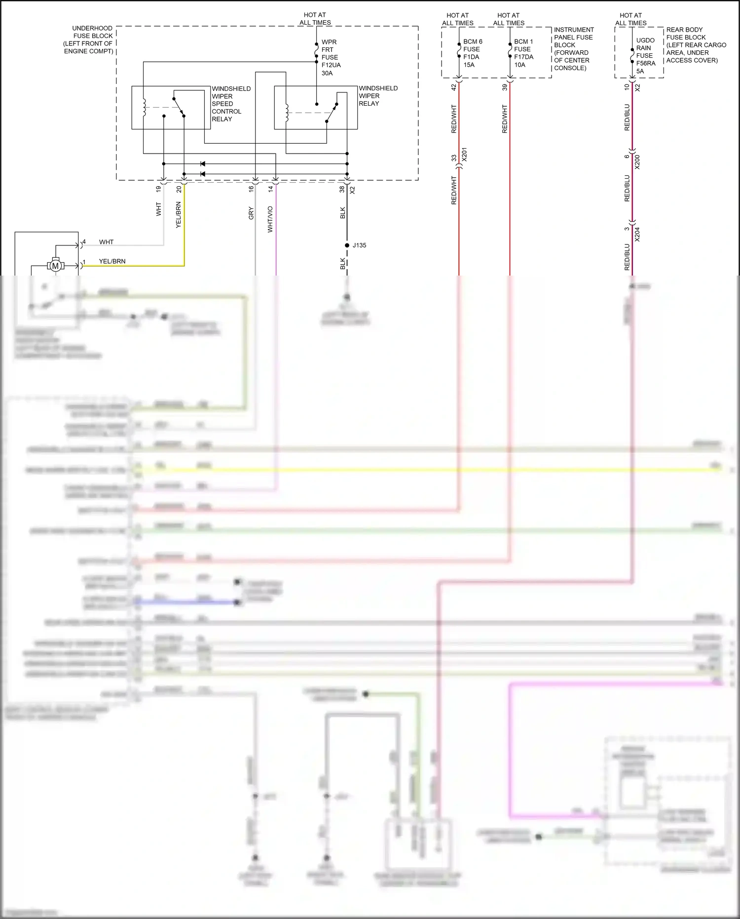 Cadillac XT6 I (2019-2024) computer data lines system wiring diagram  (20 of 106)