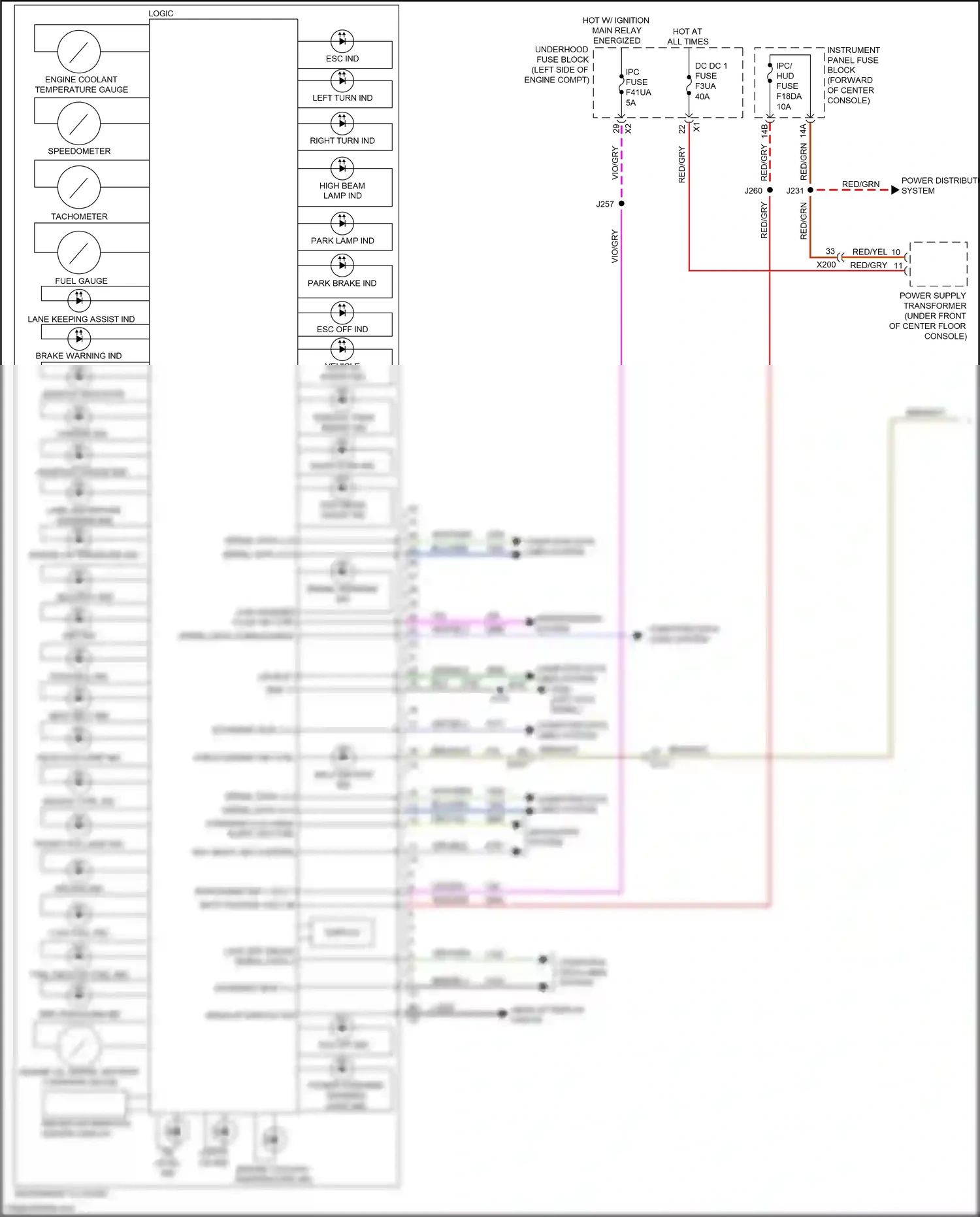 Cadillac XT6 I (2019-2024) computer data lines system wiring diagram  (25 of 106)