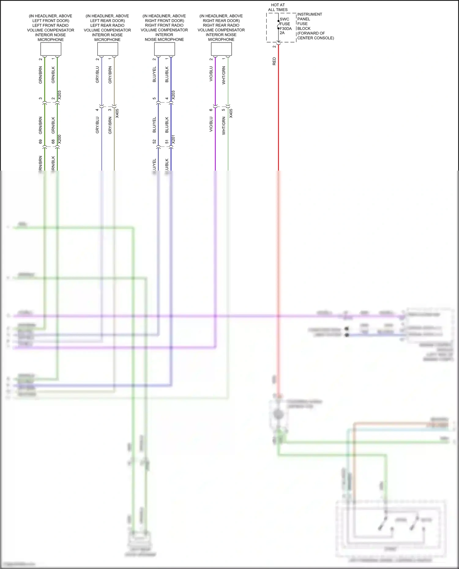 Cadillac XT6 I (2019-2024) computer data lines system wiring diagram  (4 of 106)