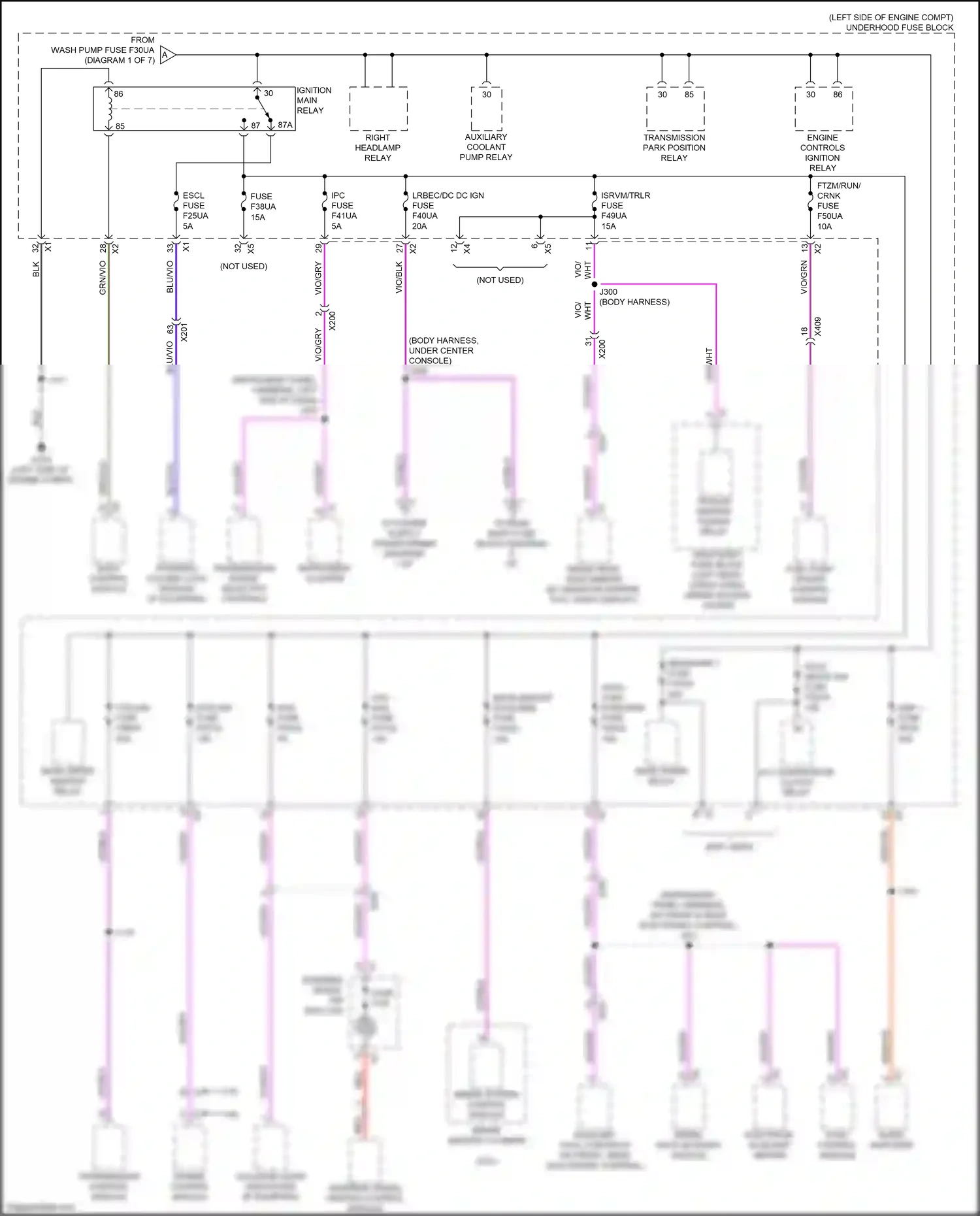 Cadillac XT6 I (2019-2024) serial data gateway module wiring diagram  (4 of 5)