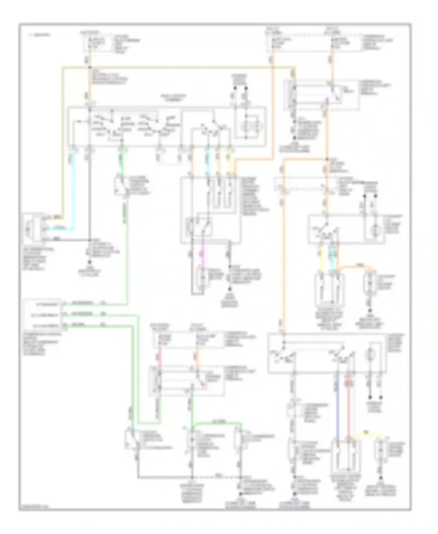 Astro Chevrolet I (1985-2005): Manual a/c circuit