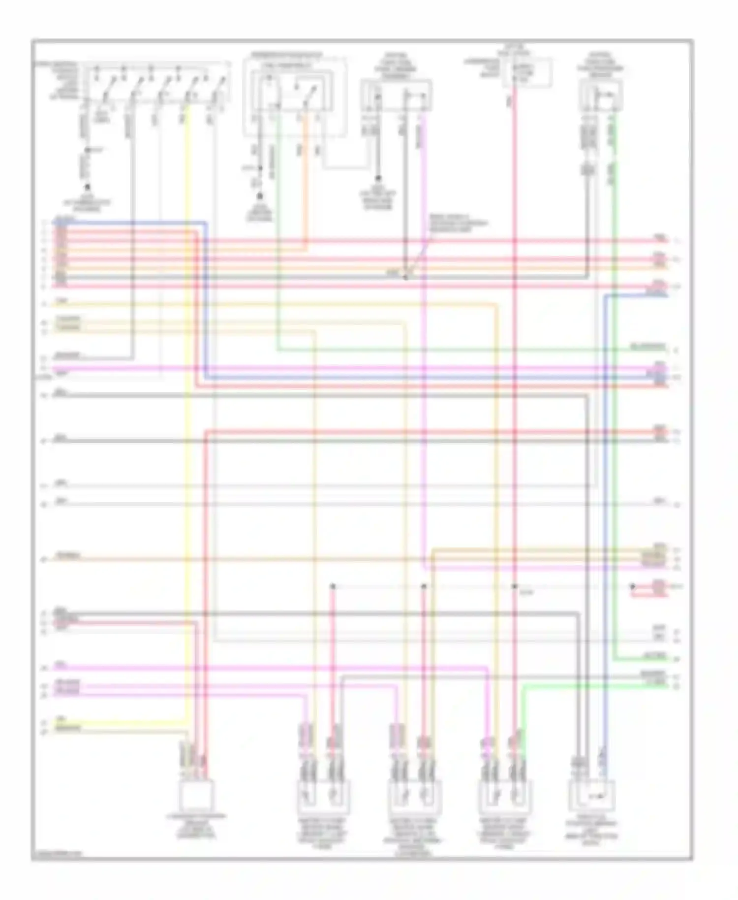 Astro Chevrolet I (1985-2005): Wiring diagram engine performance 4.3l vin x (2 of 4)