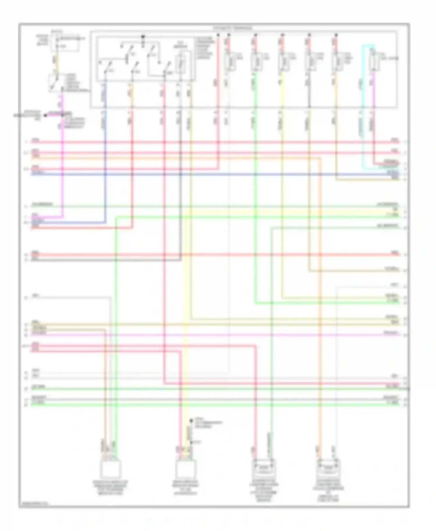 Astro Chevrolet I (1985-2005): Wiring diagram engine performance 4.3l vin x (3 of 4)