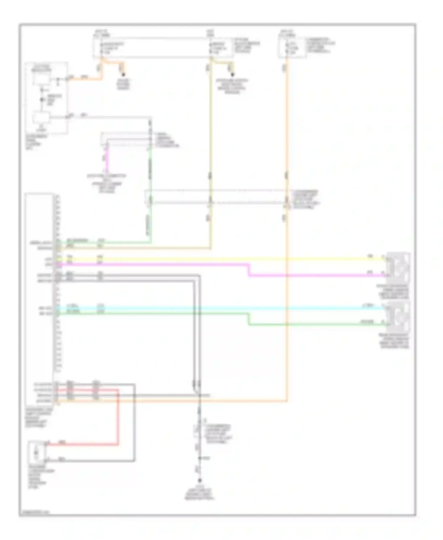Astro Chevrolet I (1985-2005): 4.3l vin x, transfer case circuit