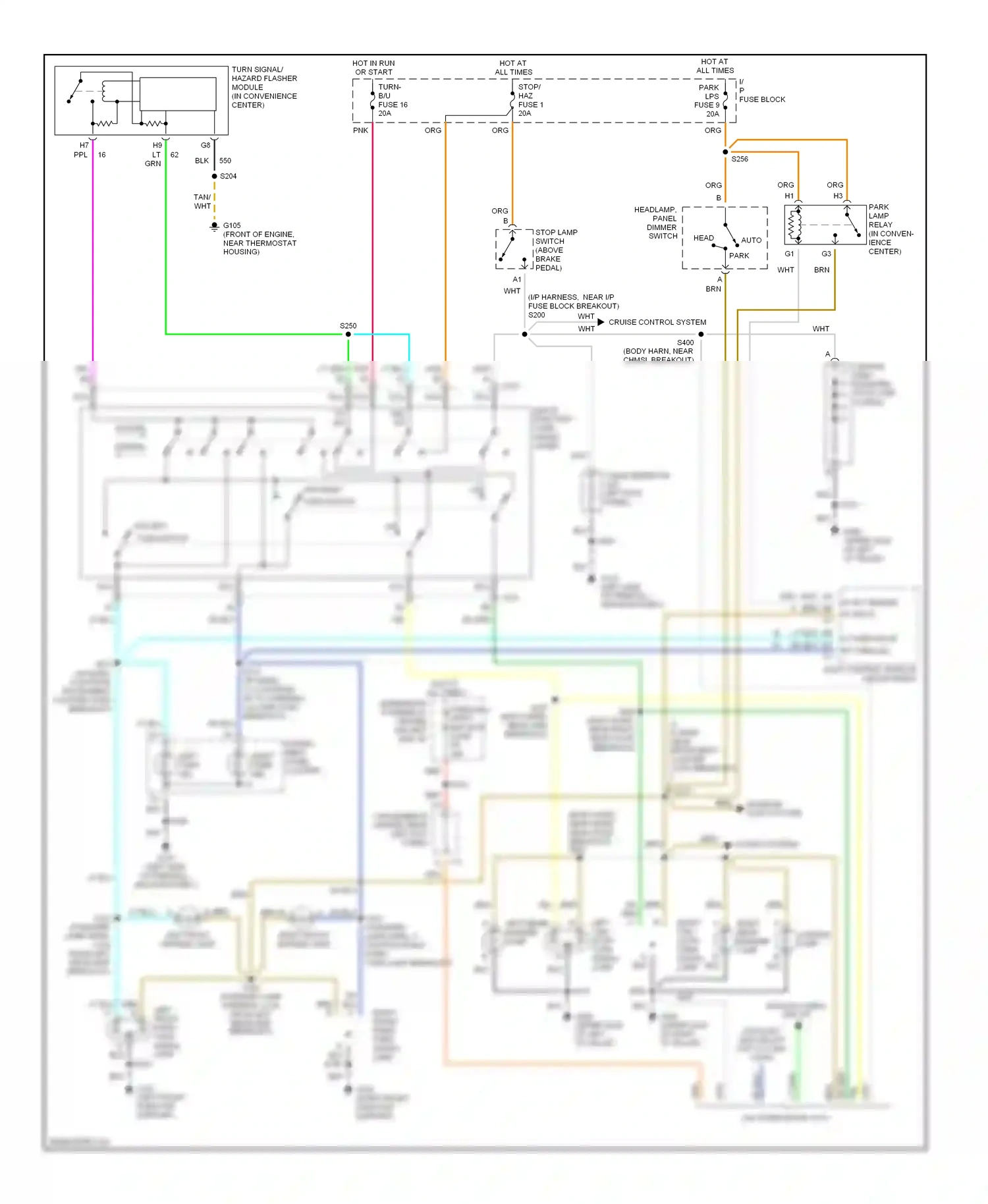 Chevrolet Astro I (1985-2005) nca wiring diagram  (4 of 20)