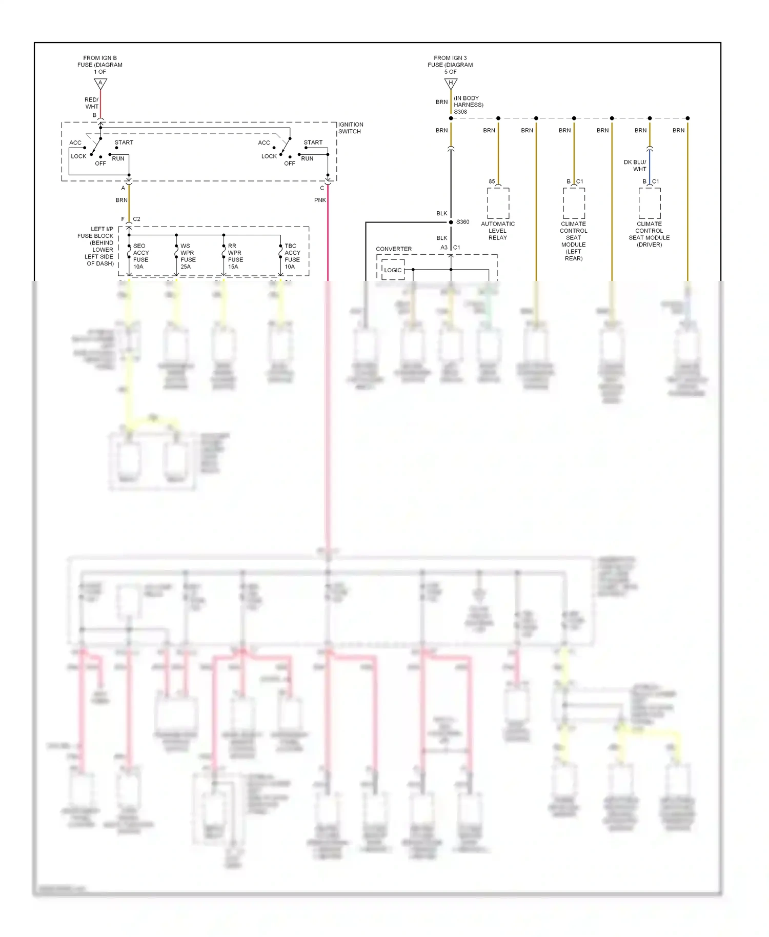 Chevrolet Avalanche I (2001-2006) dk blu wiring diagram  (38 of 67)