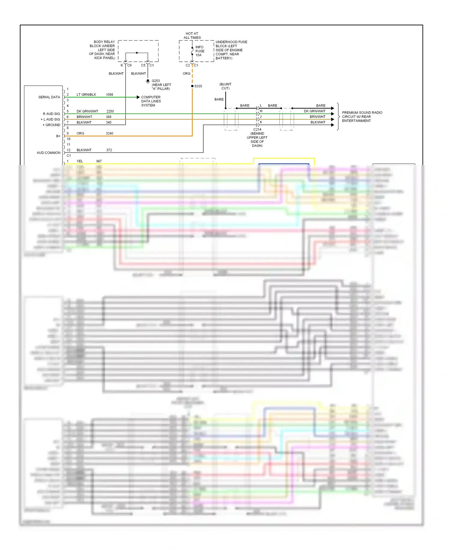 Chevrolet Avalanche I (2001-2006) nca wiring diagram  (26 of 26)