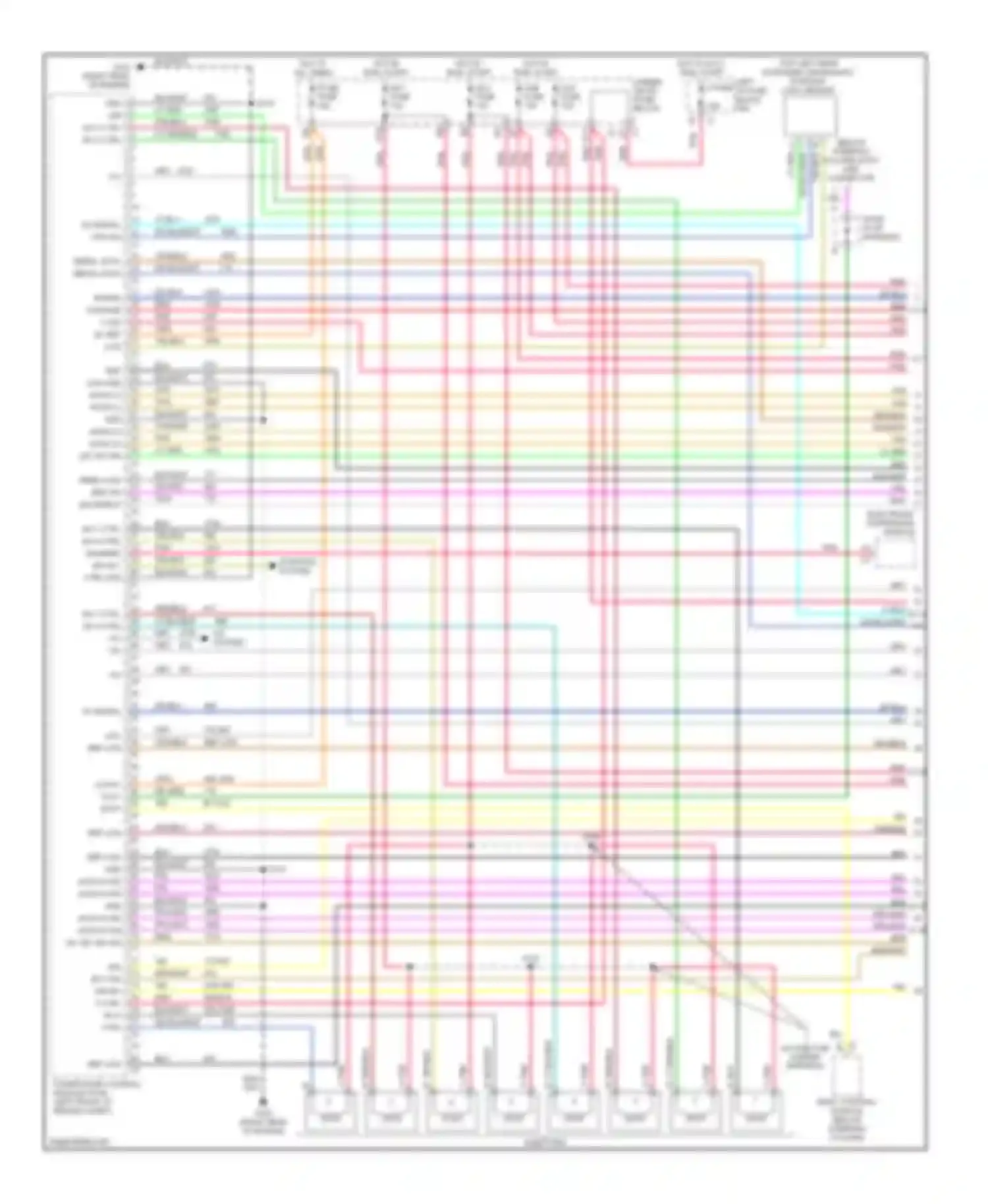 Wiring diagram pnk 1 2 3 4 5 for Chevrolet Avalanche I (2001-2006) (1 of 2)