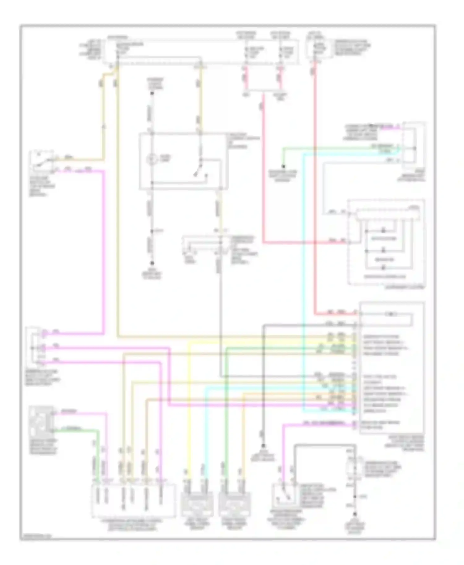 Wiring diagram vss low for Chevrolet Avalanche I (2001-2006) (1 of 2)