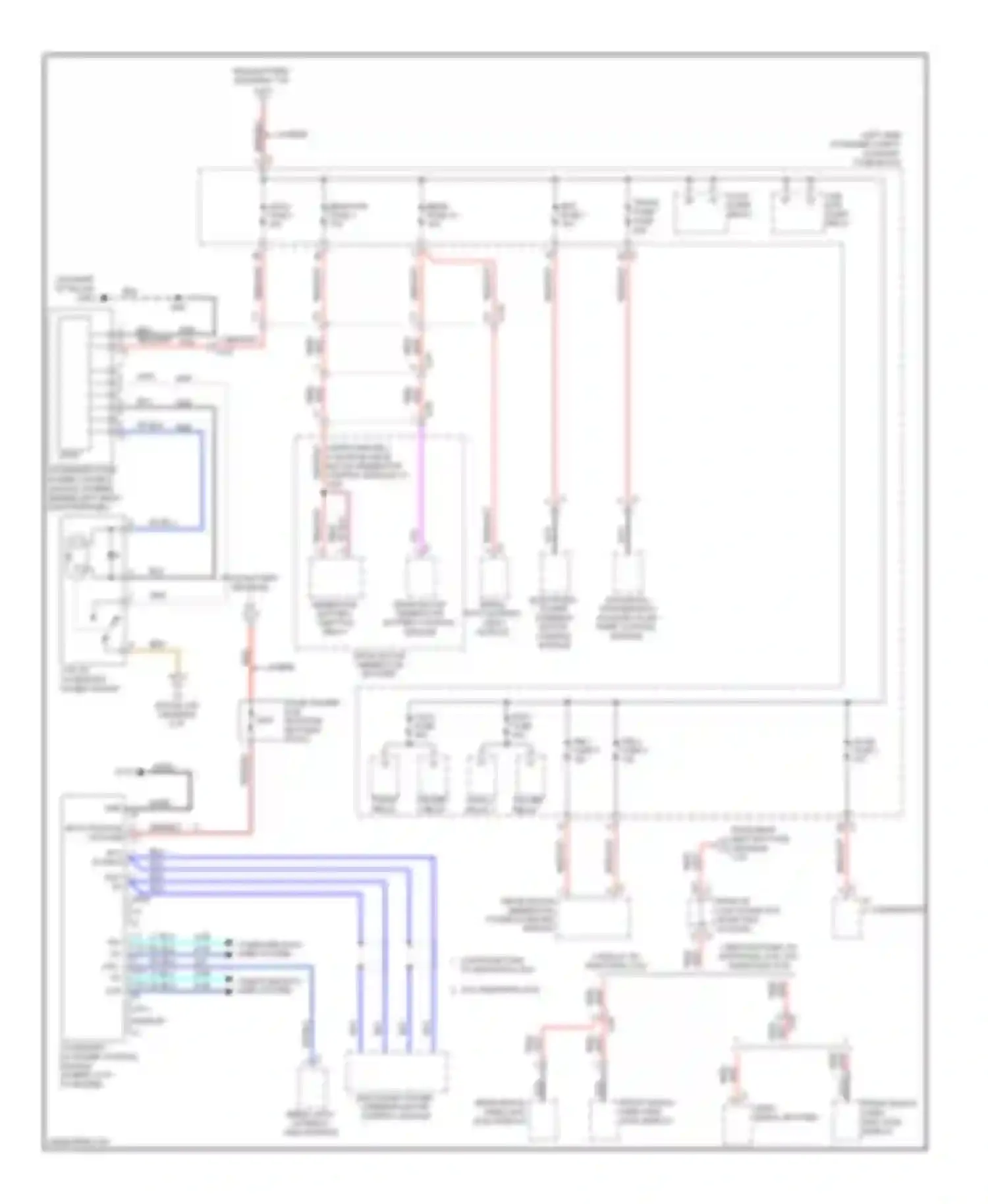 Wiring diagram 1 2 3 4 5 6 7 8 pt lan - pt lan + wake-up sig pt lan - pt lan + for Chevrolet Avalanche II (2006-2013) (1 of 1)