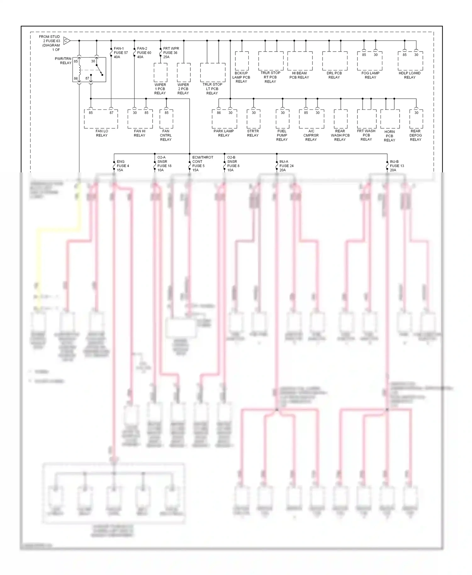 Chevrolet Avalanche II (2006-2013) a/c cmprsr relay wiring diagram  (4 of 4)