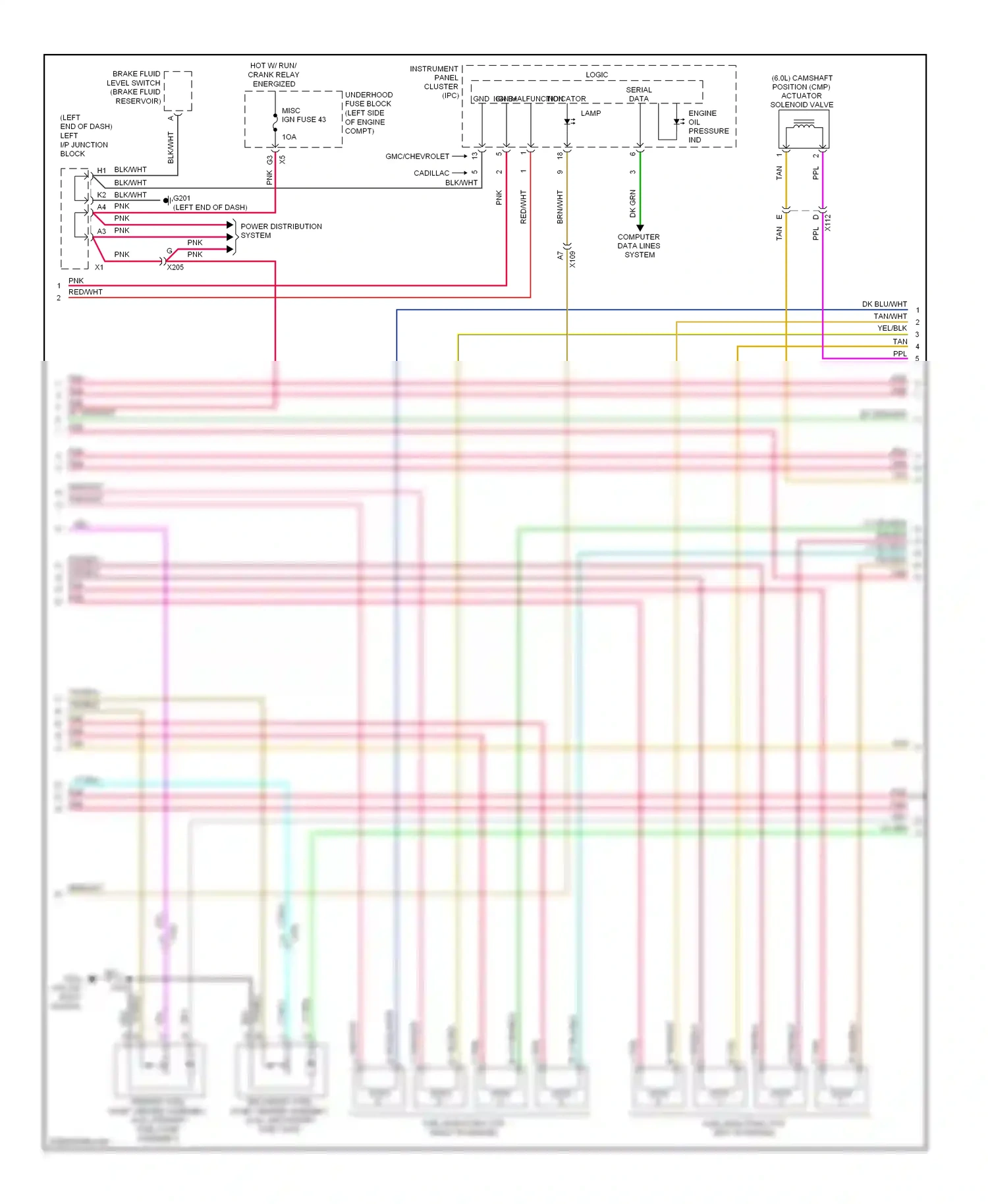 Chevrolet Avalanche II (2006-2013) blk wiring diagram  (27 of 108)