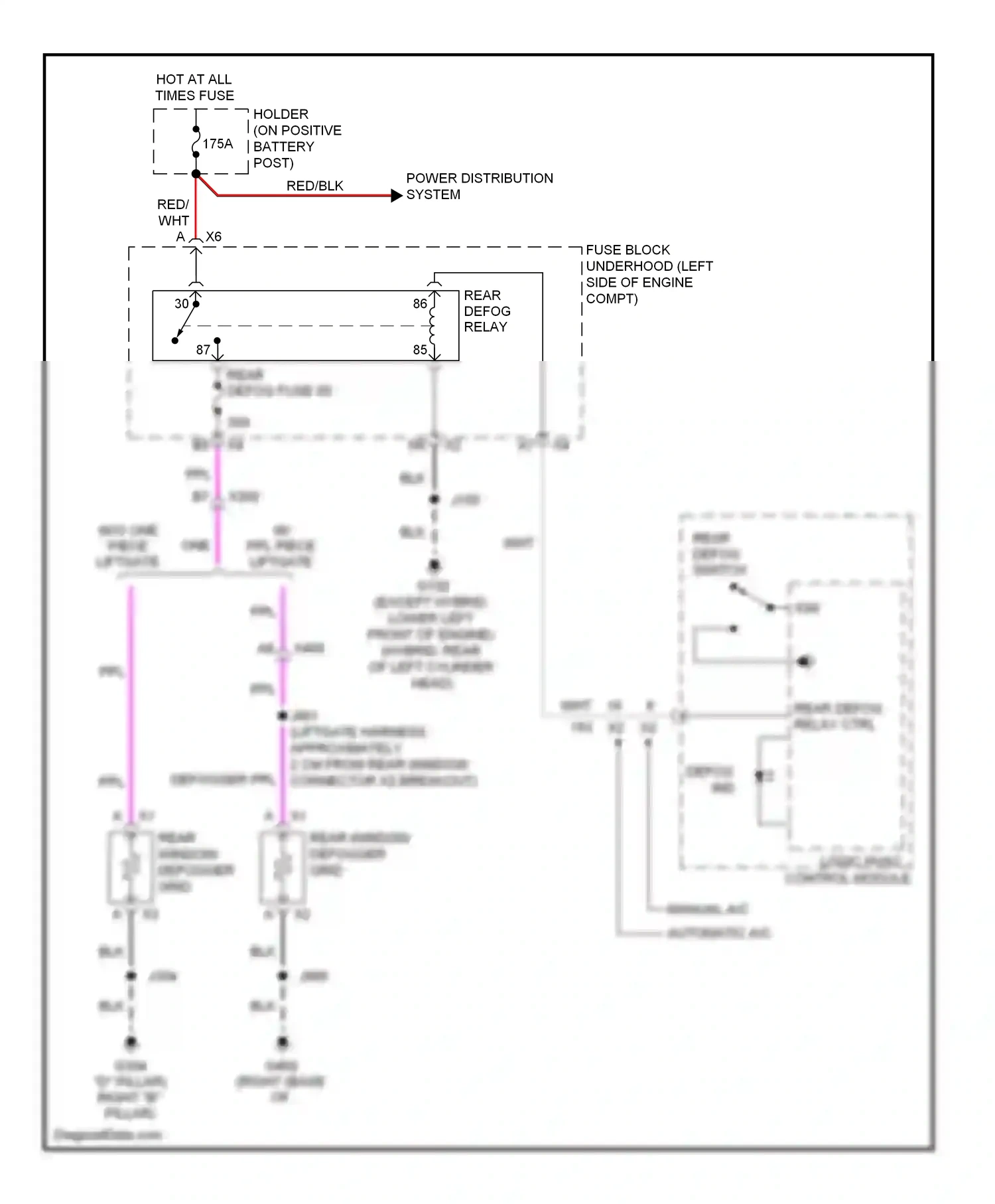 Chevrolet Avalanche II (2006-2013) blk wiring diagram  (19 of 108)