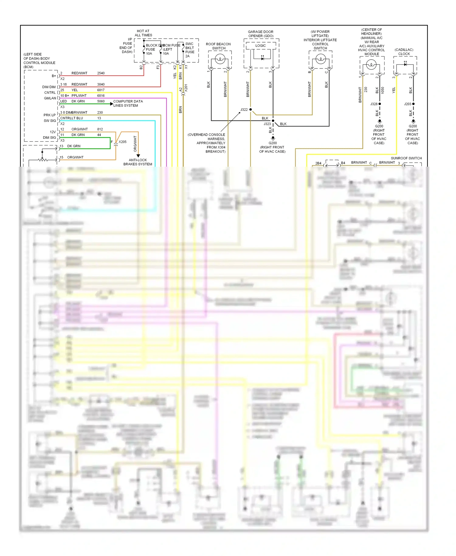 Chevrolet Avalanche II (2006-2013) blk wiring diagram  (47 of 108)