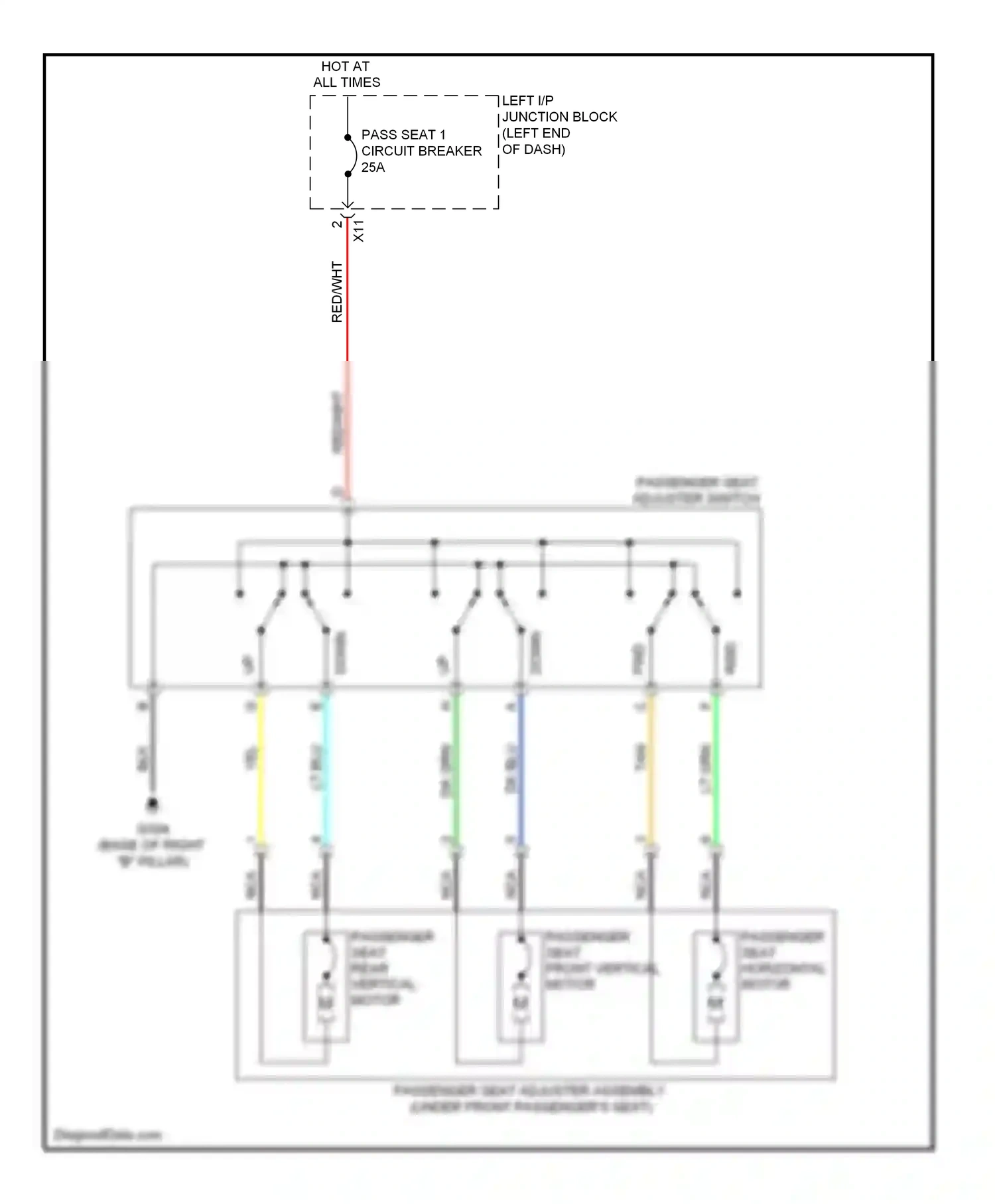 Chevrolet Avalanche II (2006-2013) blk wiring diagram  (76 of 108)