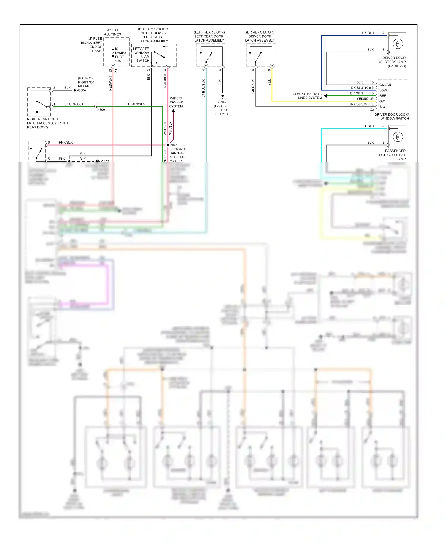 Chevrolet Avalanche II (2006-2013) blk wiring diagram  (43 of 108)