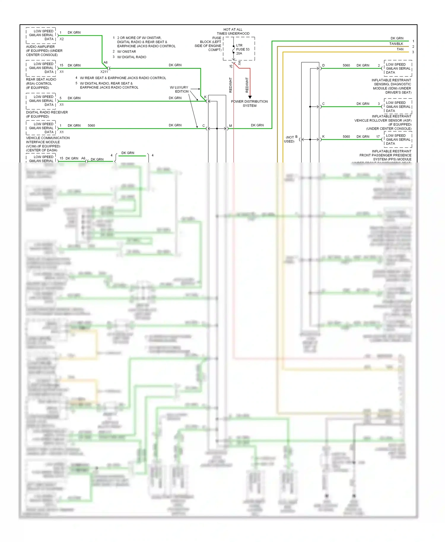 Chevrolet Avalanche II (2006-2013) blk wiring diagram  (15 of 108)