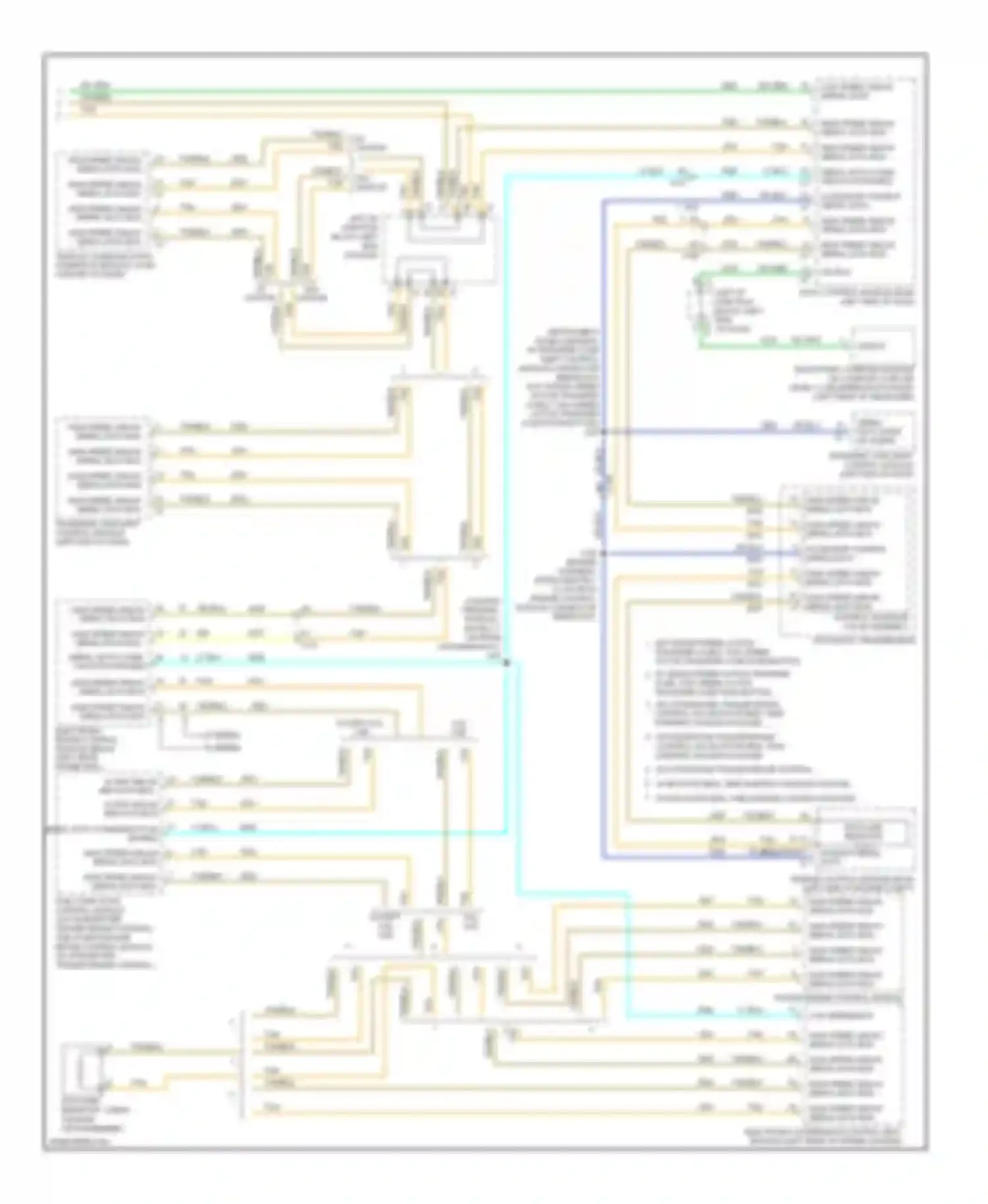 Wiring diagram data link resistor 27 31 accessory wakeup serial data for Chevrolet Avalanche II (2006-2013) (1 of 1)