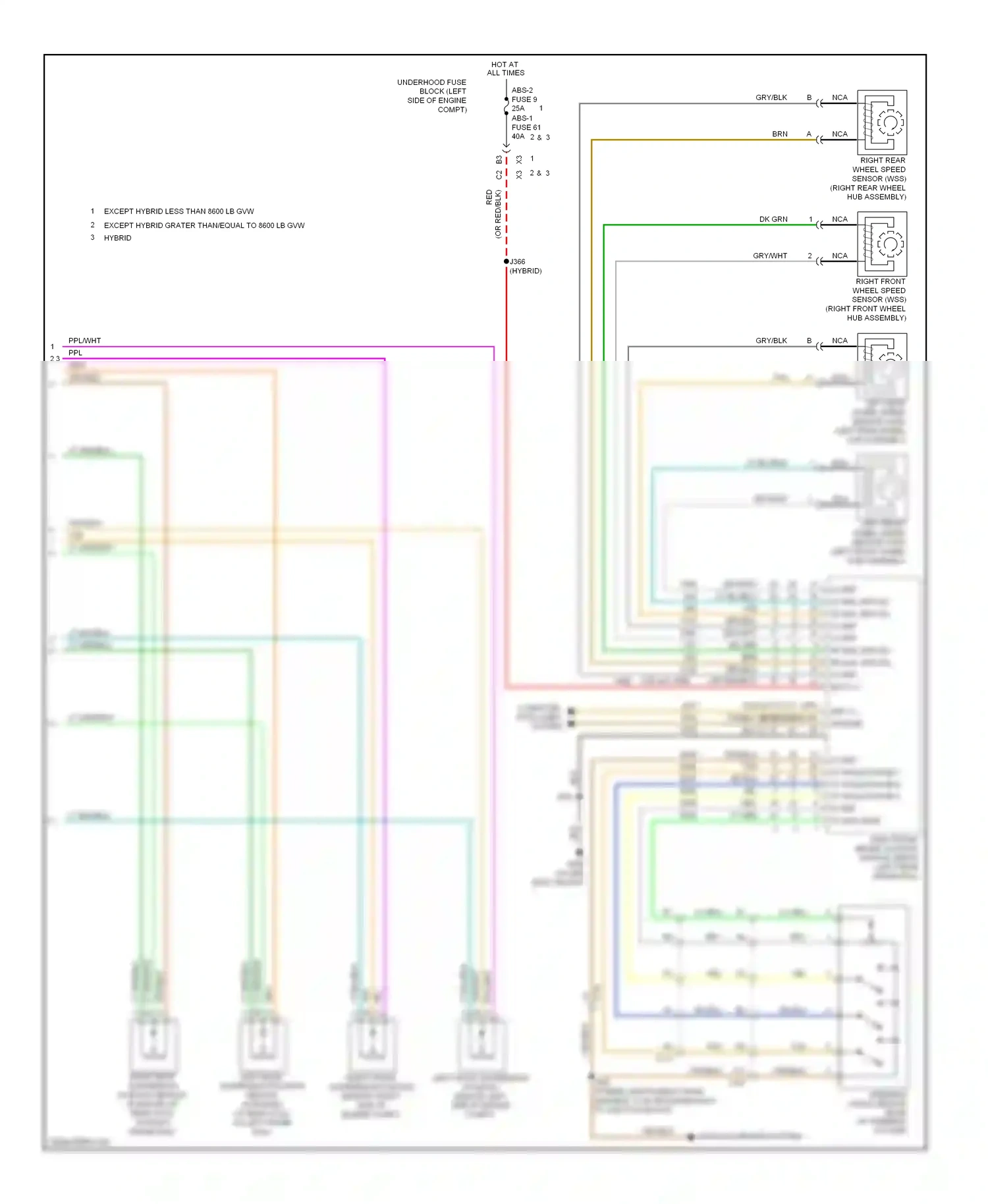 Chevrolet Avalanche II (2006-2013) dk blu wiring diagram  (17 of 81)