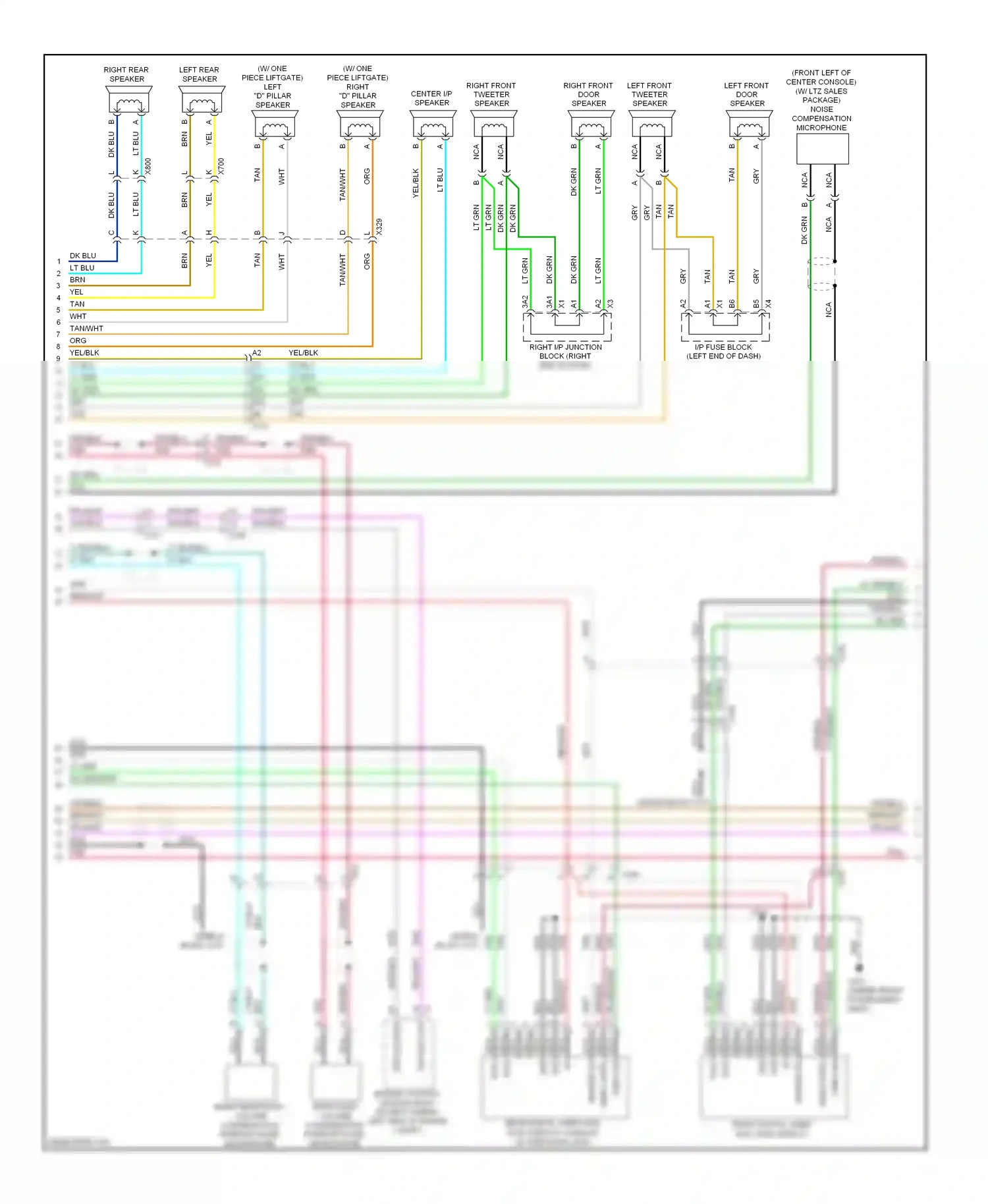 Chevrolet Avalanche II (2006-2013) dk grn wiring diagram  (79 of 96)