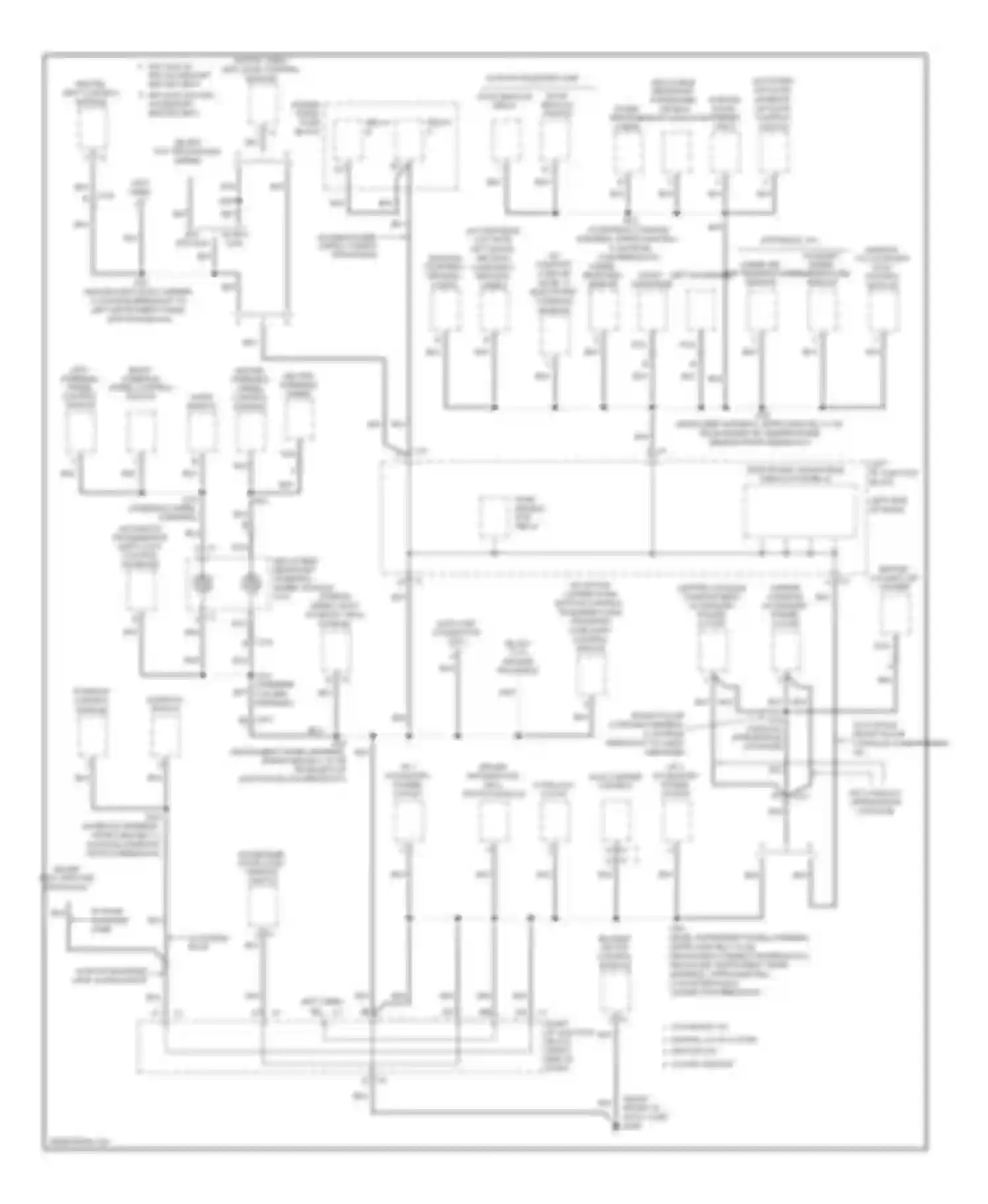 Wiring diagram electronic adjustable pedals pcb relay for Chevrolet Avalanche II (2006-2013) (1 of 1)
