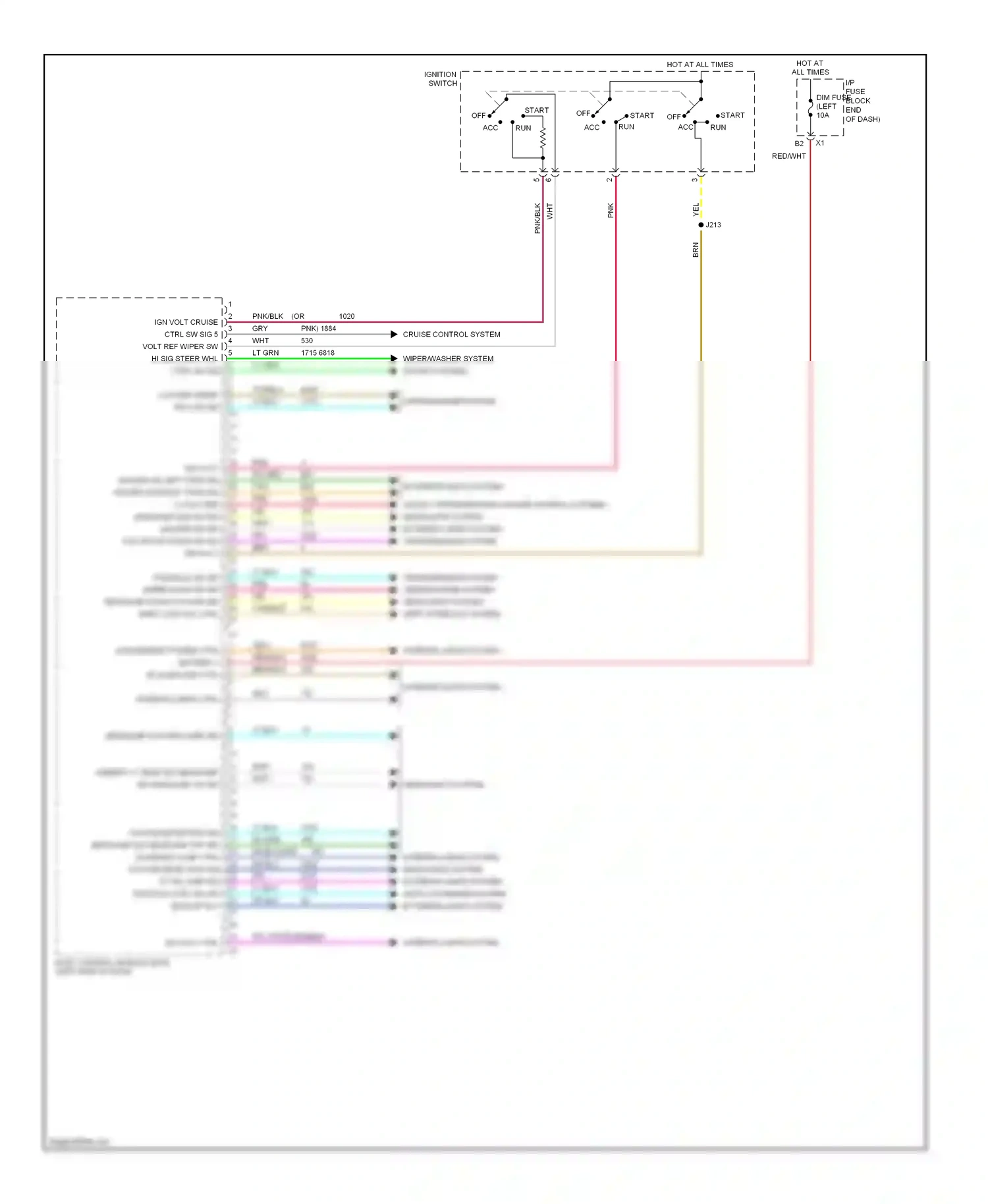 Wiring diagram interior lamps ctrl for Chevrolet Avalanche II (2006-2013) (1 of 1)