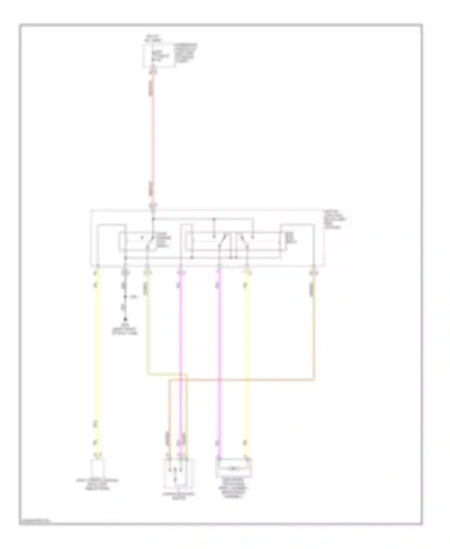 Wiring diagram i/p multi-function switch for Chevrolet Avalanche II (2006-2013) (2 of 3)