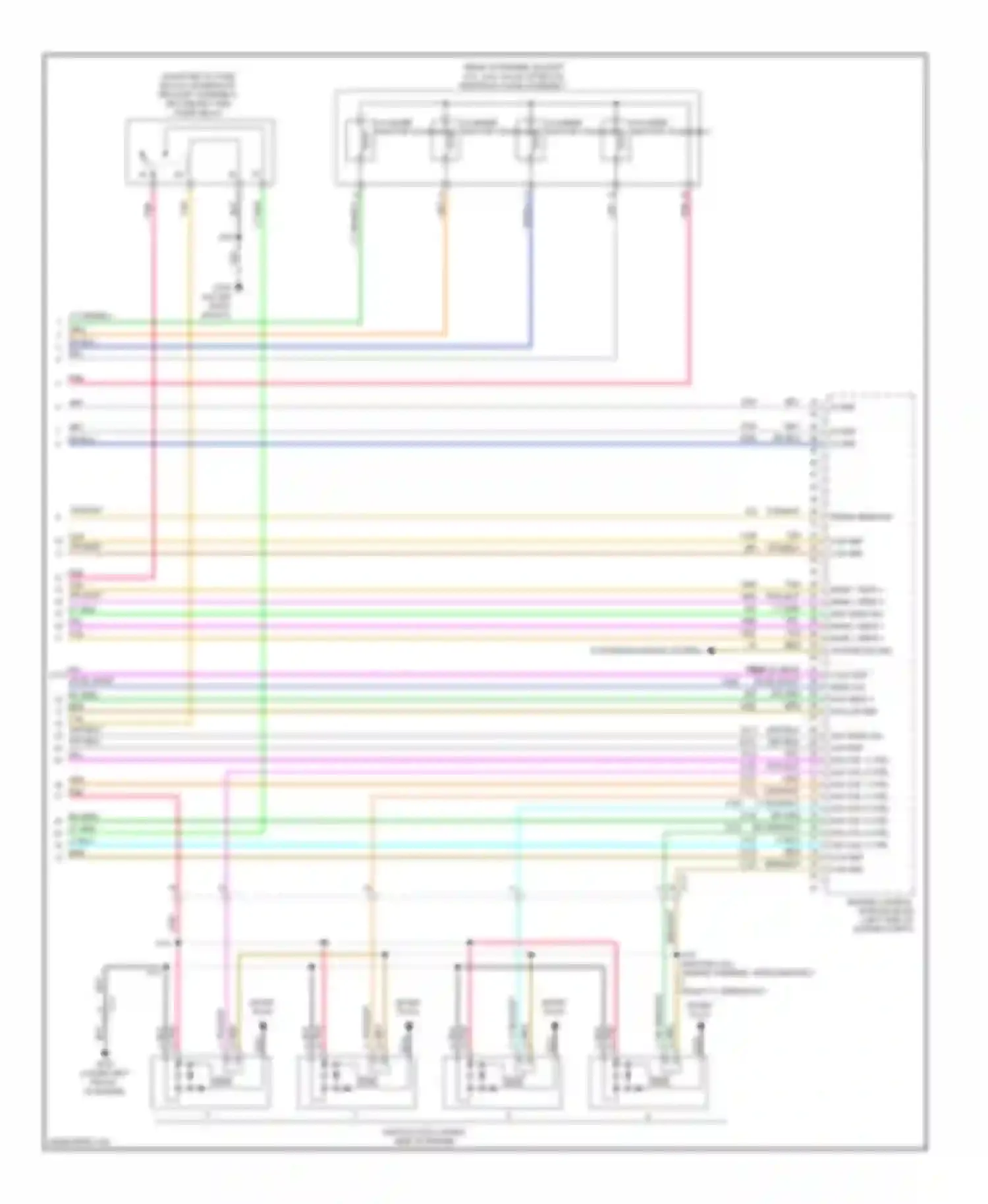 Wiring diagram low ref low ref for Chevrolet Avalanche II (2006-2013) (2 of 2)