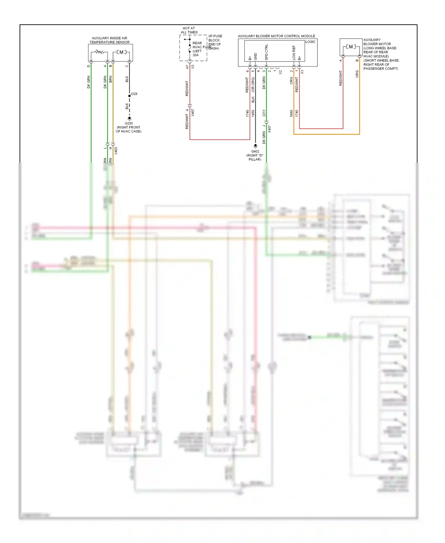 Wiring diagram mtr cntrl for Chevrolet Avalanche II (2006-2013) (1 of 2)