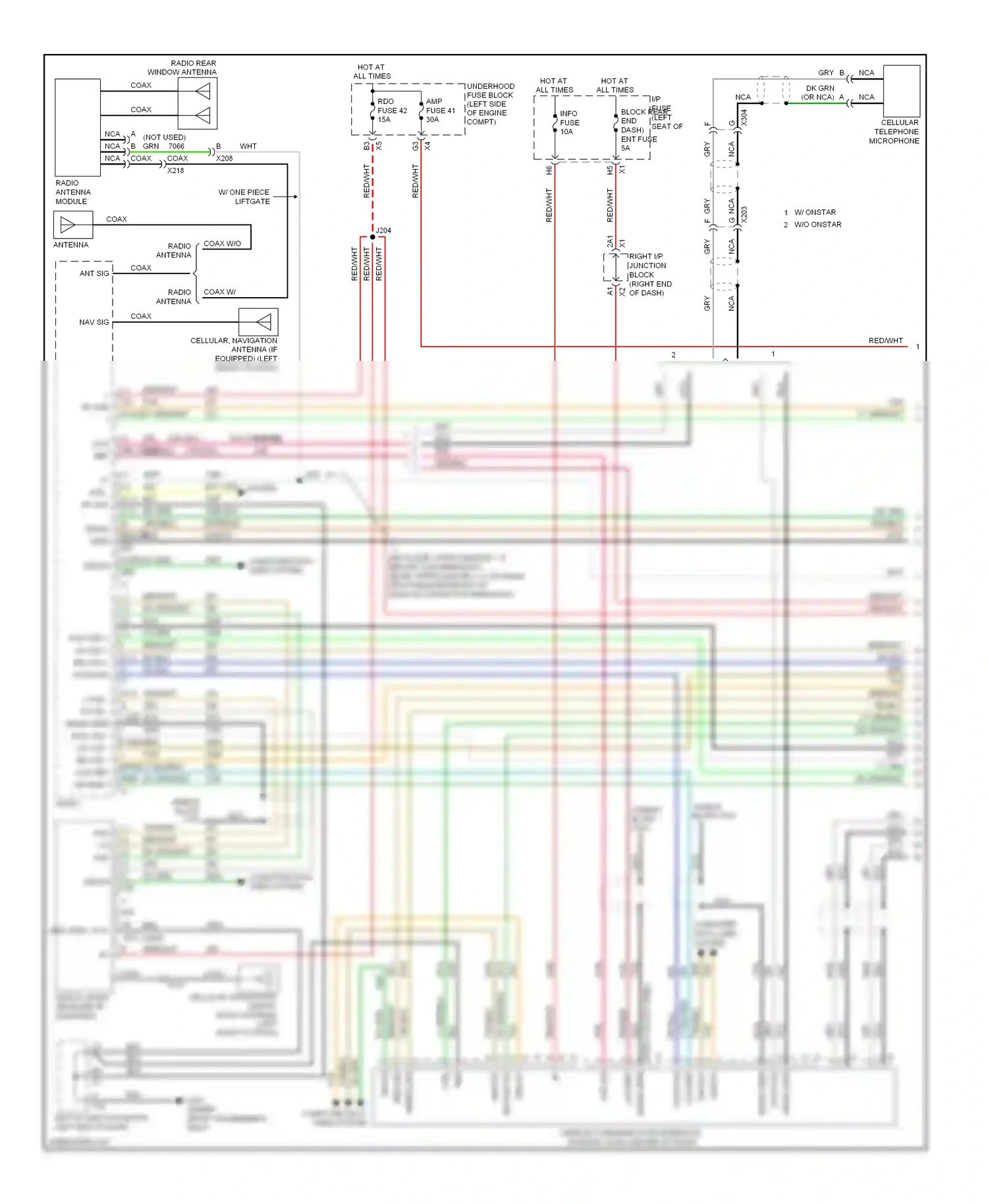 Chevrolet Avalanche II (2006-2013) org/blk wiring diagram  (43 of 53)