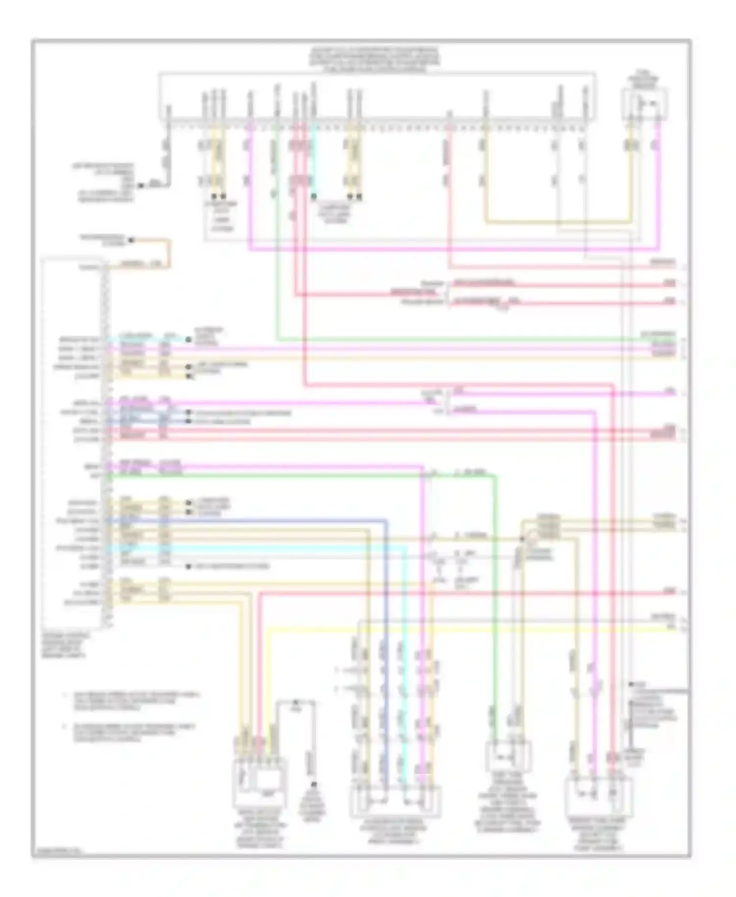 Wiring diagram relay ctrl for Chevrolet Avalanche II (2006-2013) (1 of 1)