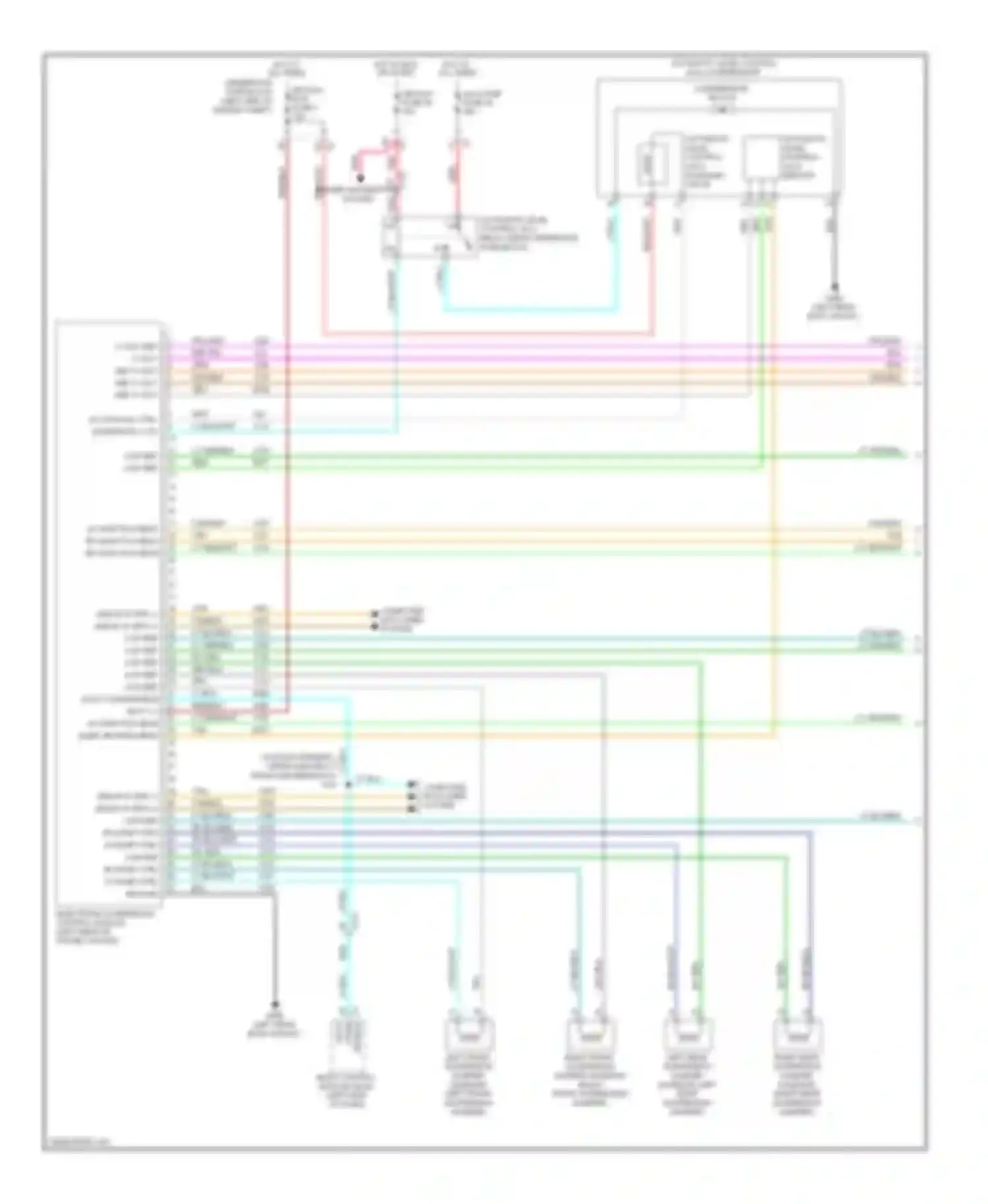 Wiring diagram tan for Chevrolet Avalanche II (2006-2013) (19 of 82)