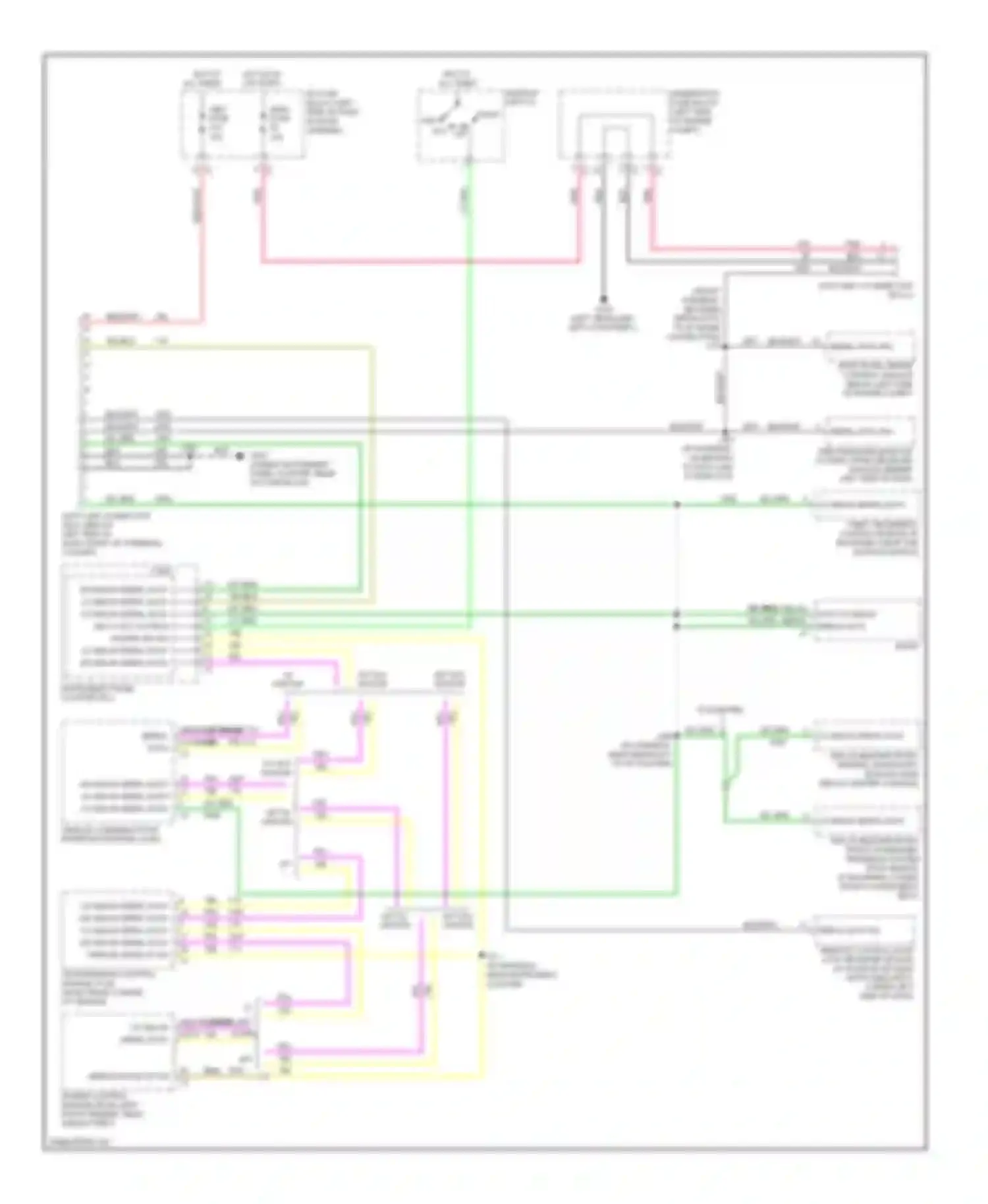 Aveo Chevrolet I facelift (2006-2012): Computer data lines circuit
