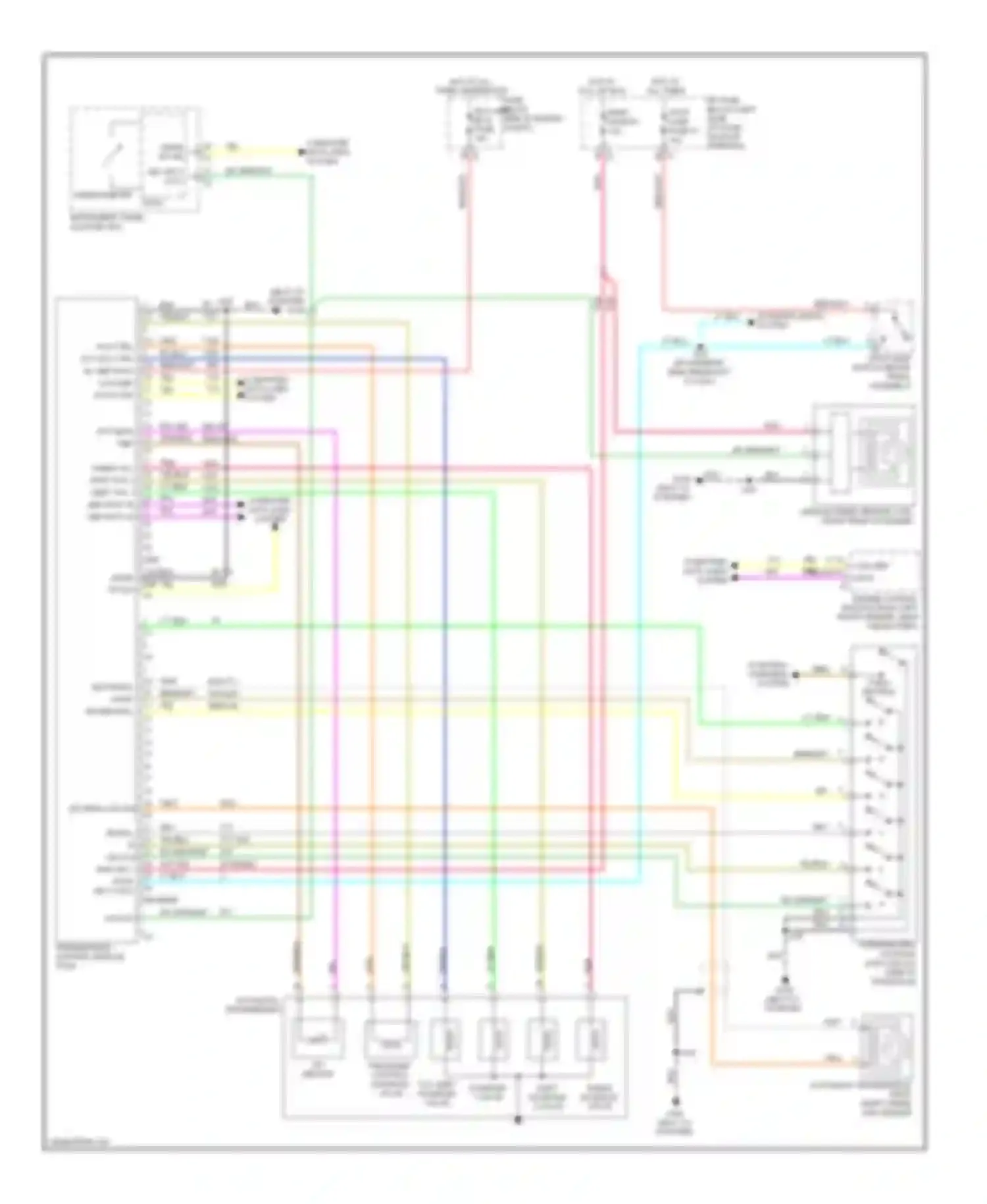 Aveo Chevrolet I facelift (2006-2012): Transmission circuit