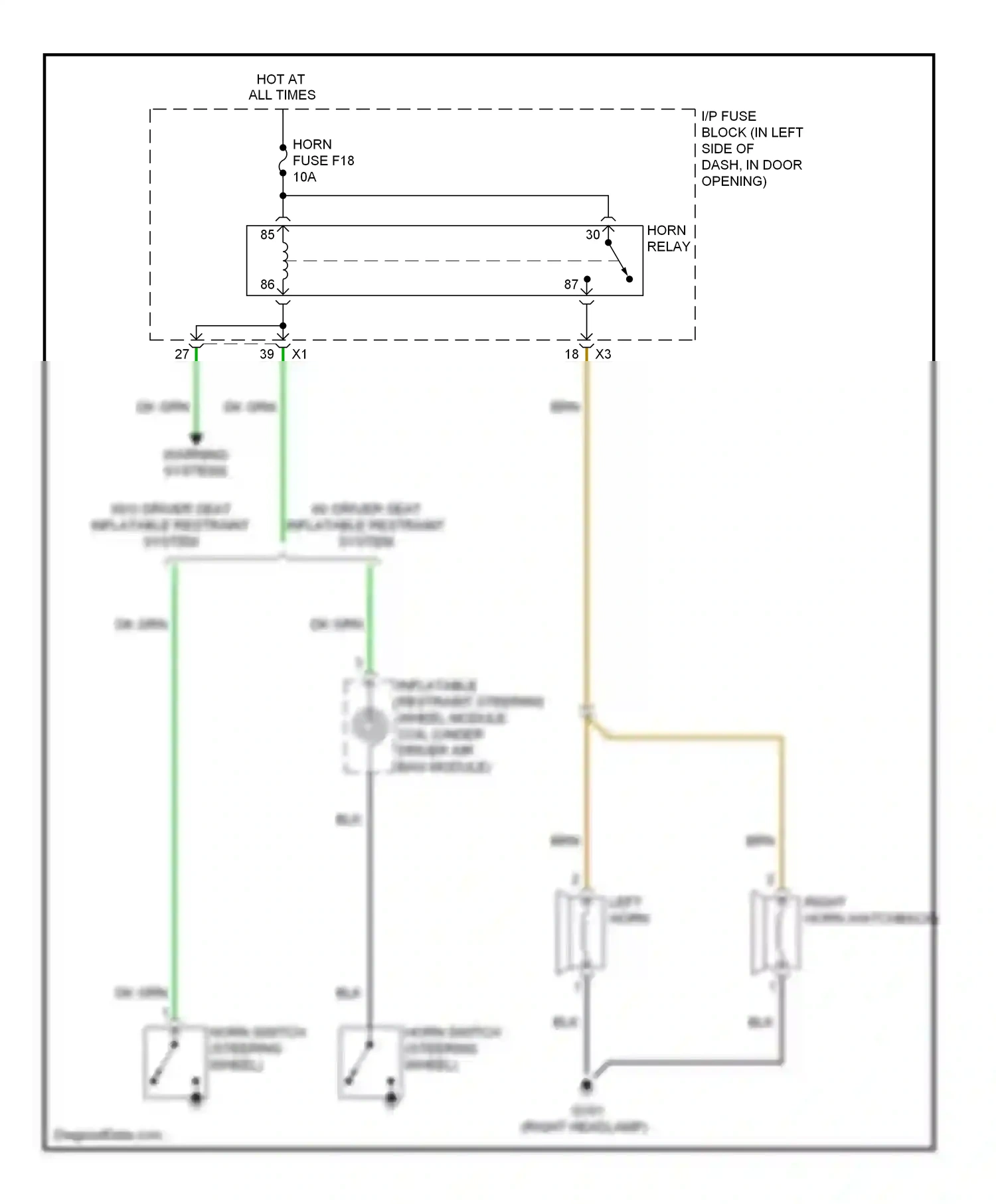 Wiring diagram brn for Chevrolet Aveo I facelift (2006-2012) (24 of 46)