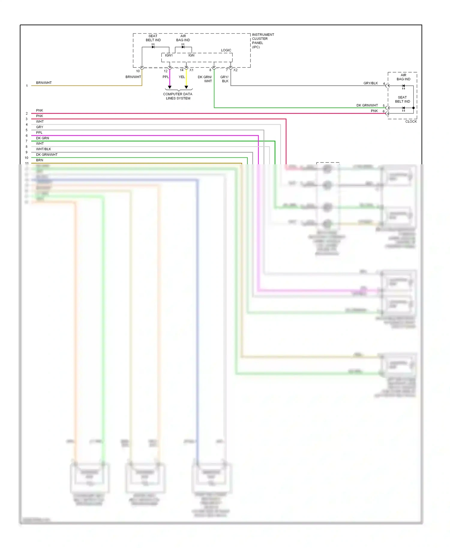 Wiring diagram brn for Chevrolet Aveo I facelift (2006-2012) (41 of 46)