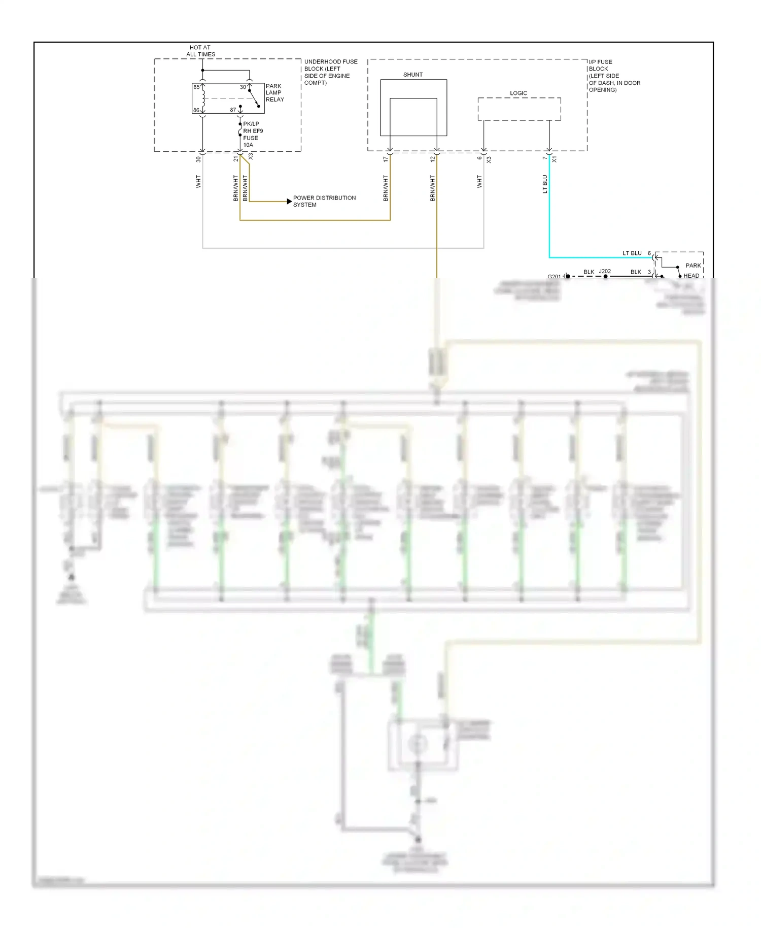 Wiring diagram dk grn for Chevrolet Aveo I facelift (2006-2012) (14 of 28)