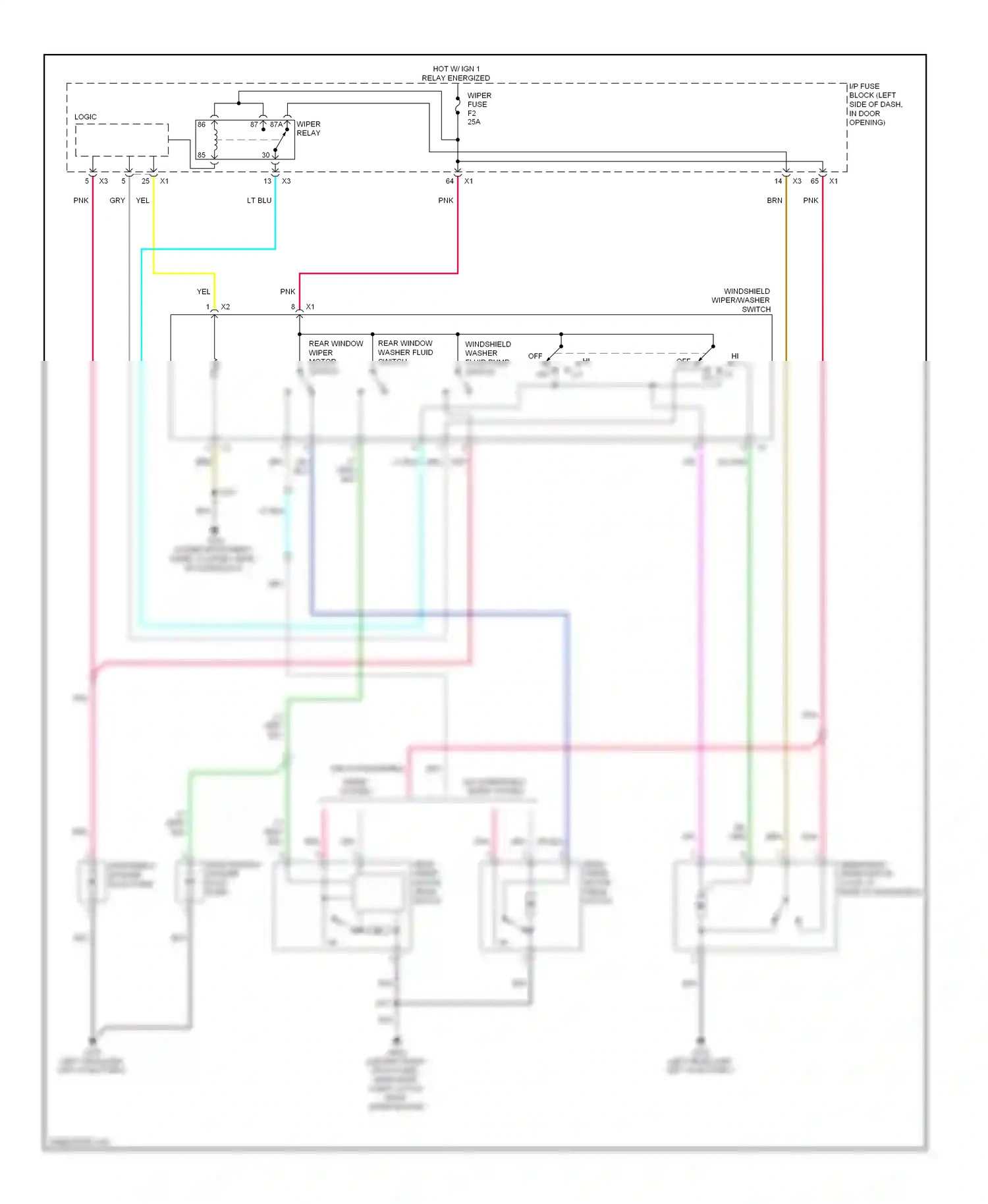 Wiring diagram dk ppl for Chevrolet Aveo I facelift (2006-2012) (1 of 1)