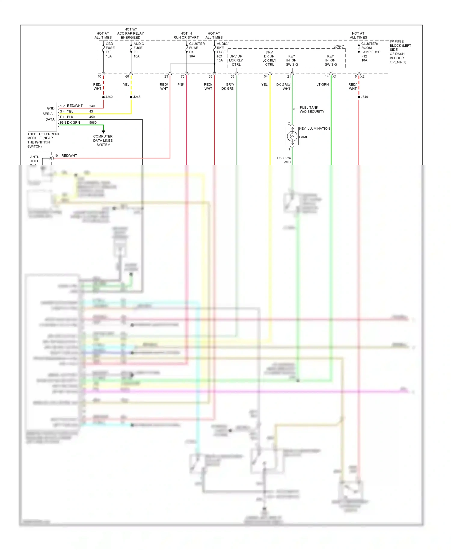 Wiring diagram nca for Chevrolet Aveo I facelift (2006-2012) (1 of 6)